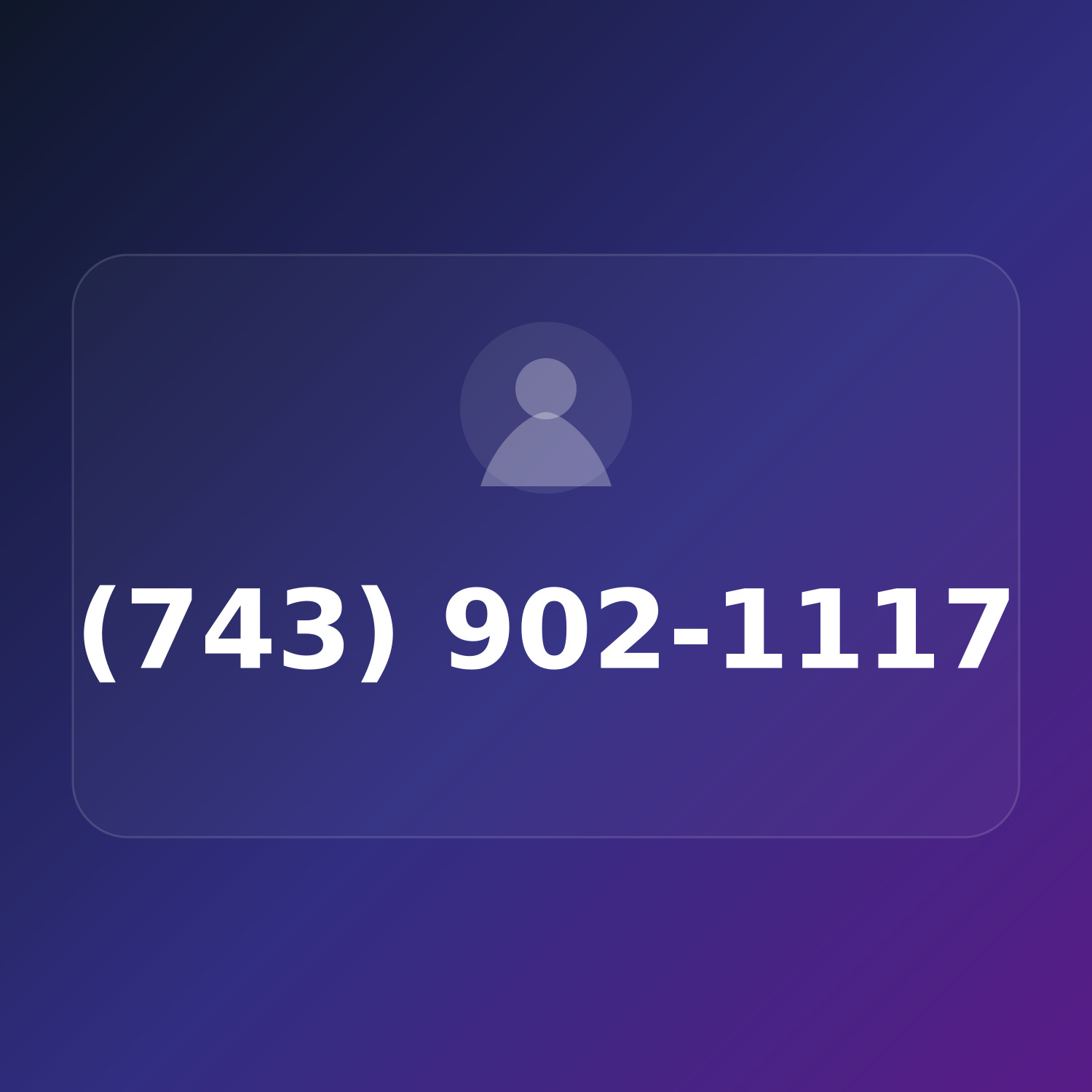(743) 902-1117 product image