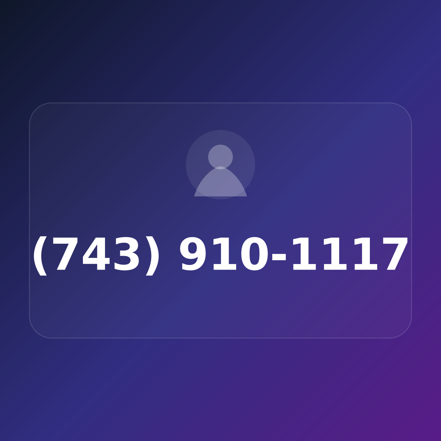 (743) 910-1117 product image
