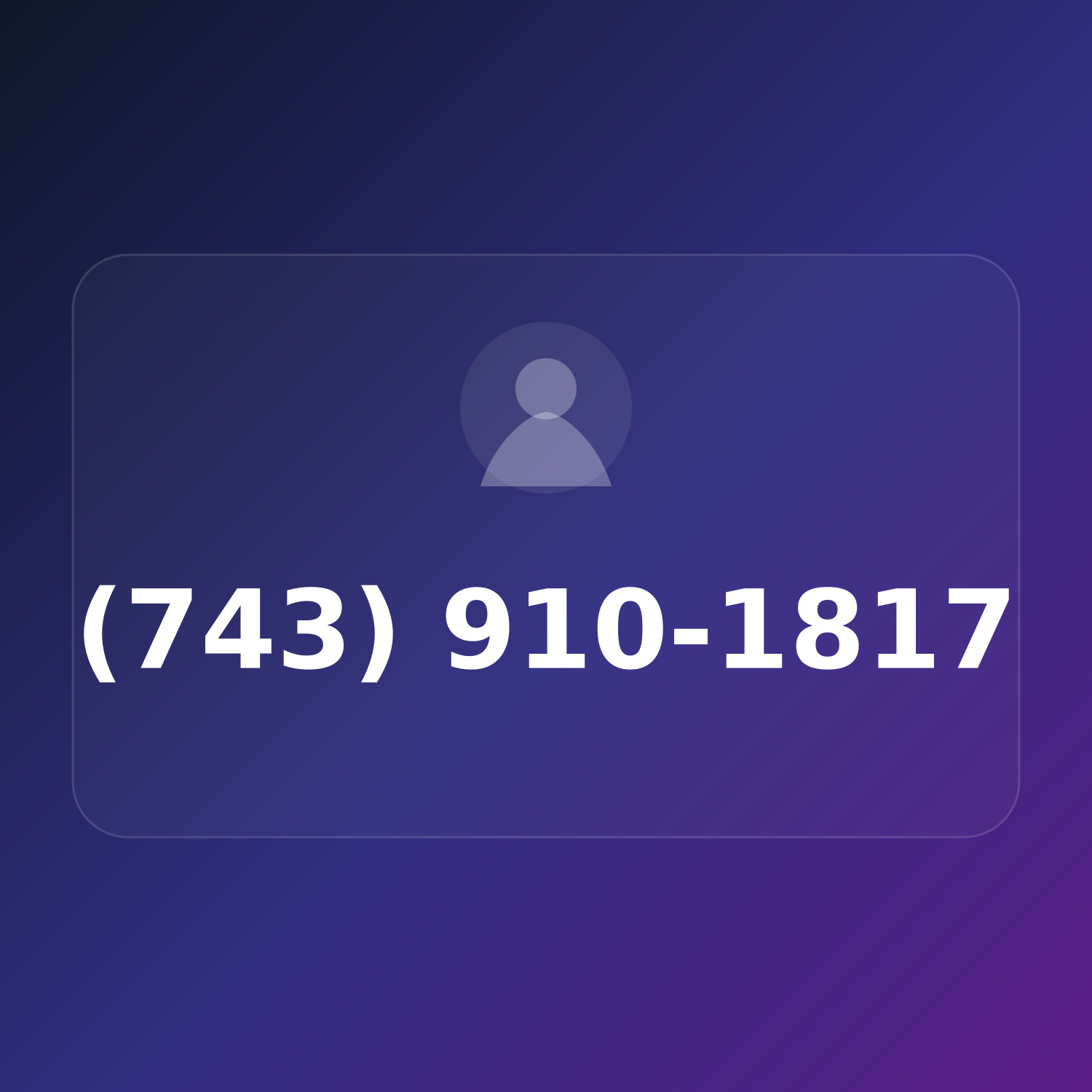 (743) 910-1817 product image