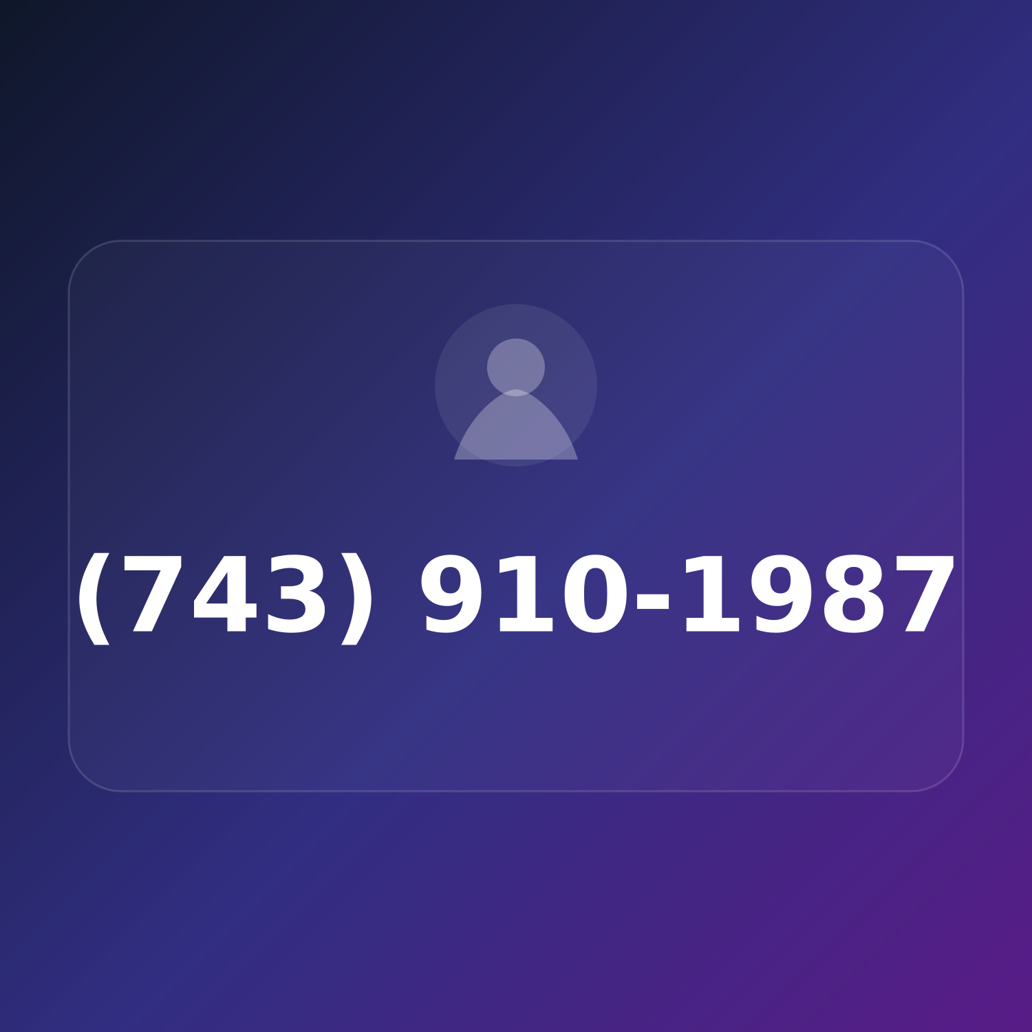 (743) 910-1987 product image