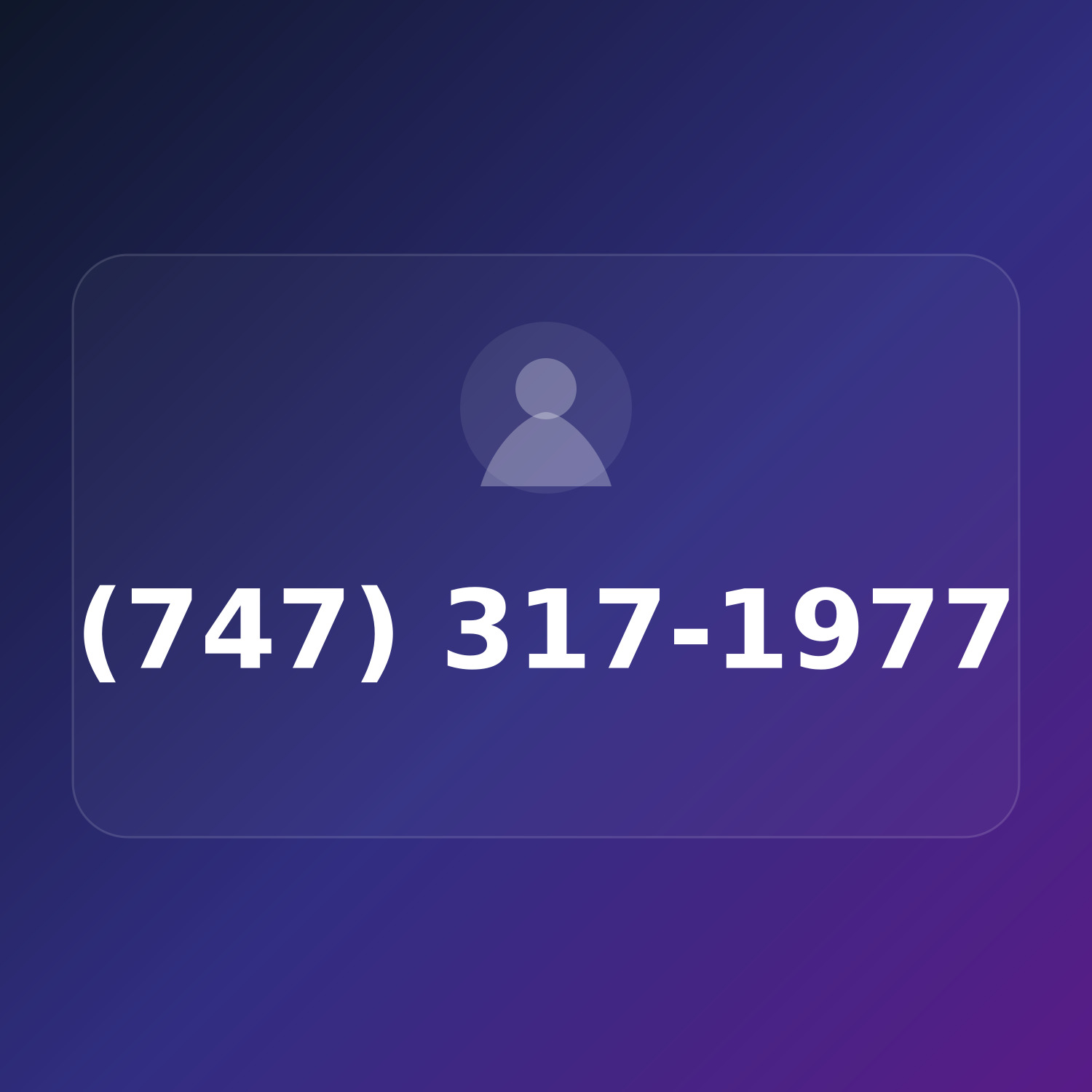 (747) 317-1977 product image