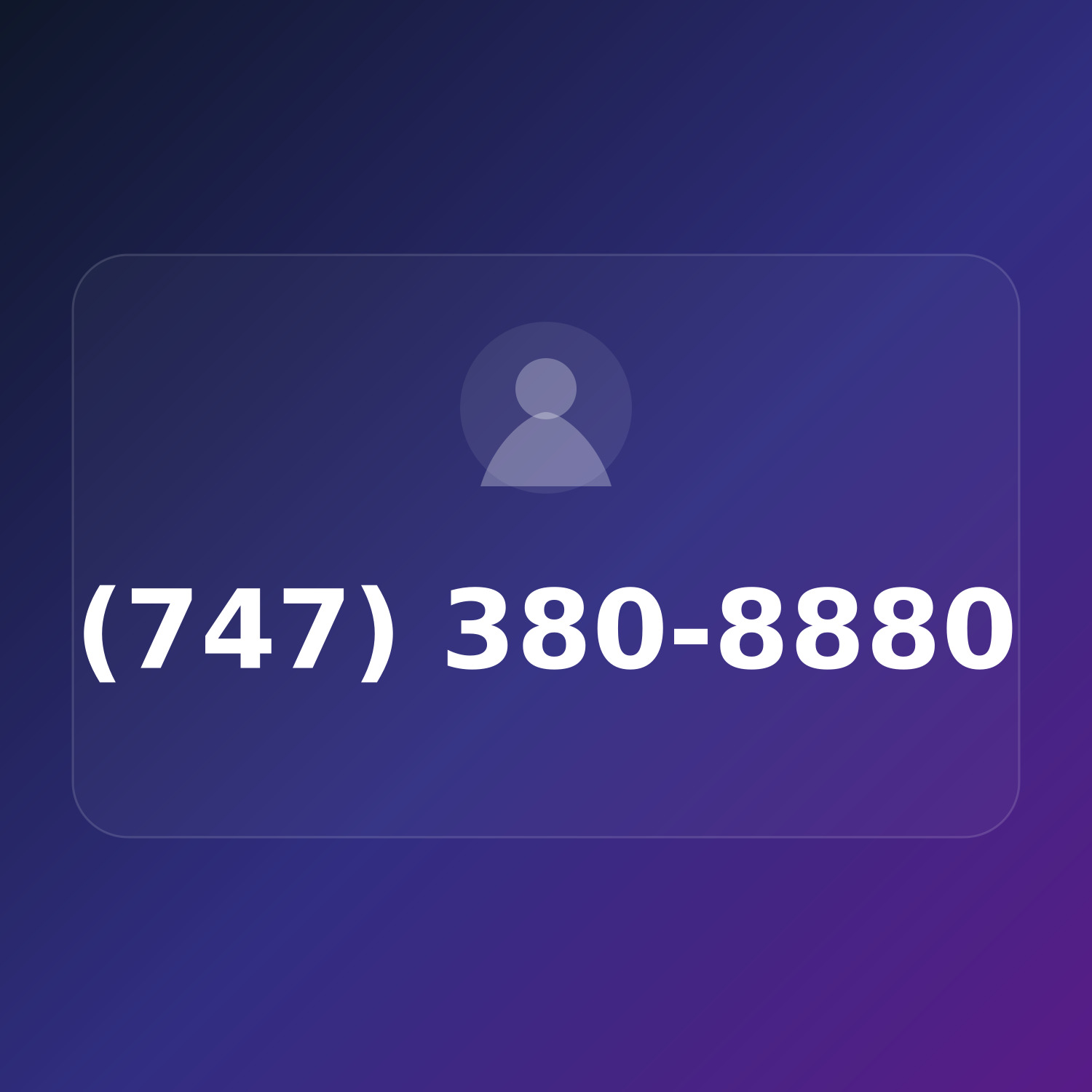 (747) 380-8880 product image
