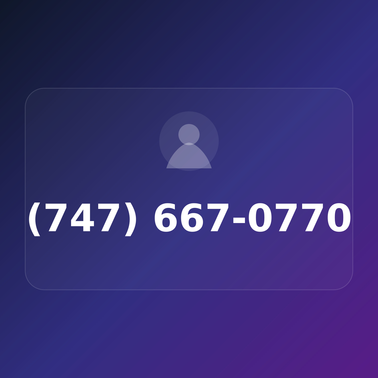 (747) 667-0770 product image