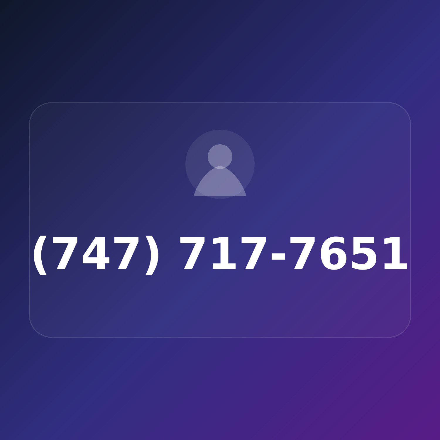 (747) 717-7651 product image