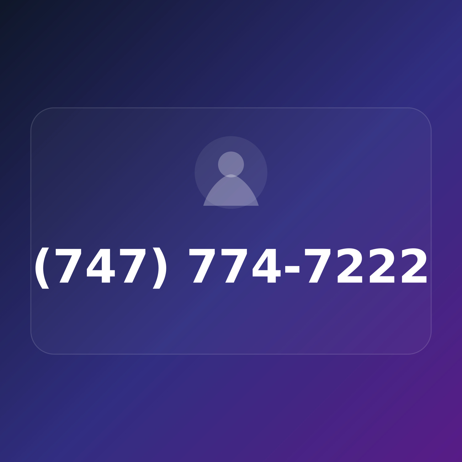 (747) 774-7CAB product image