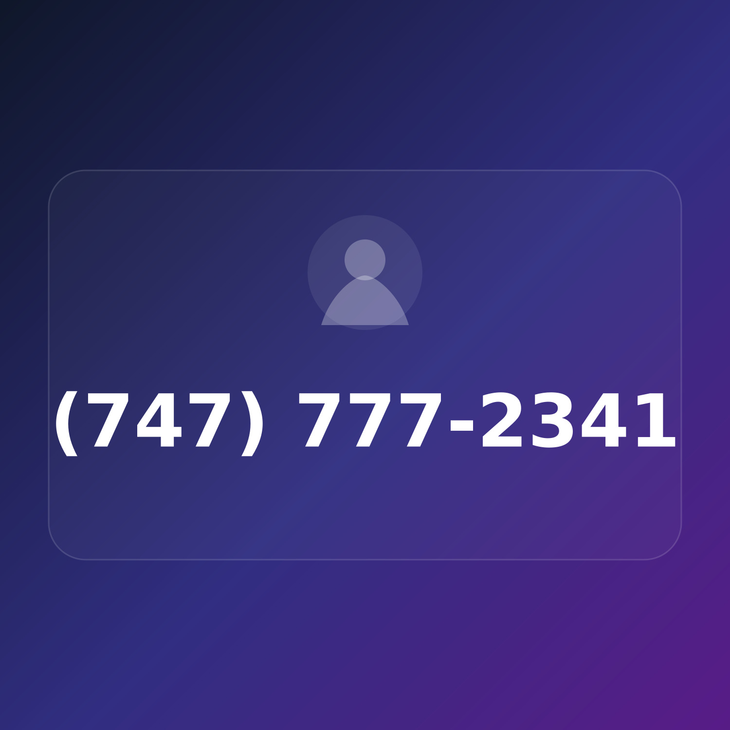 (747) 777-2341 product image