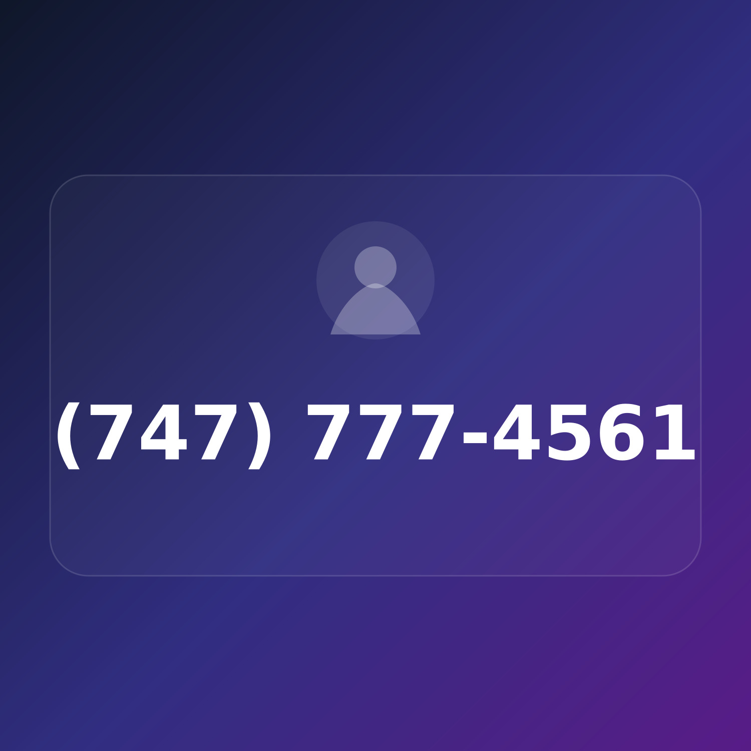 (747) 777-4561 product image