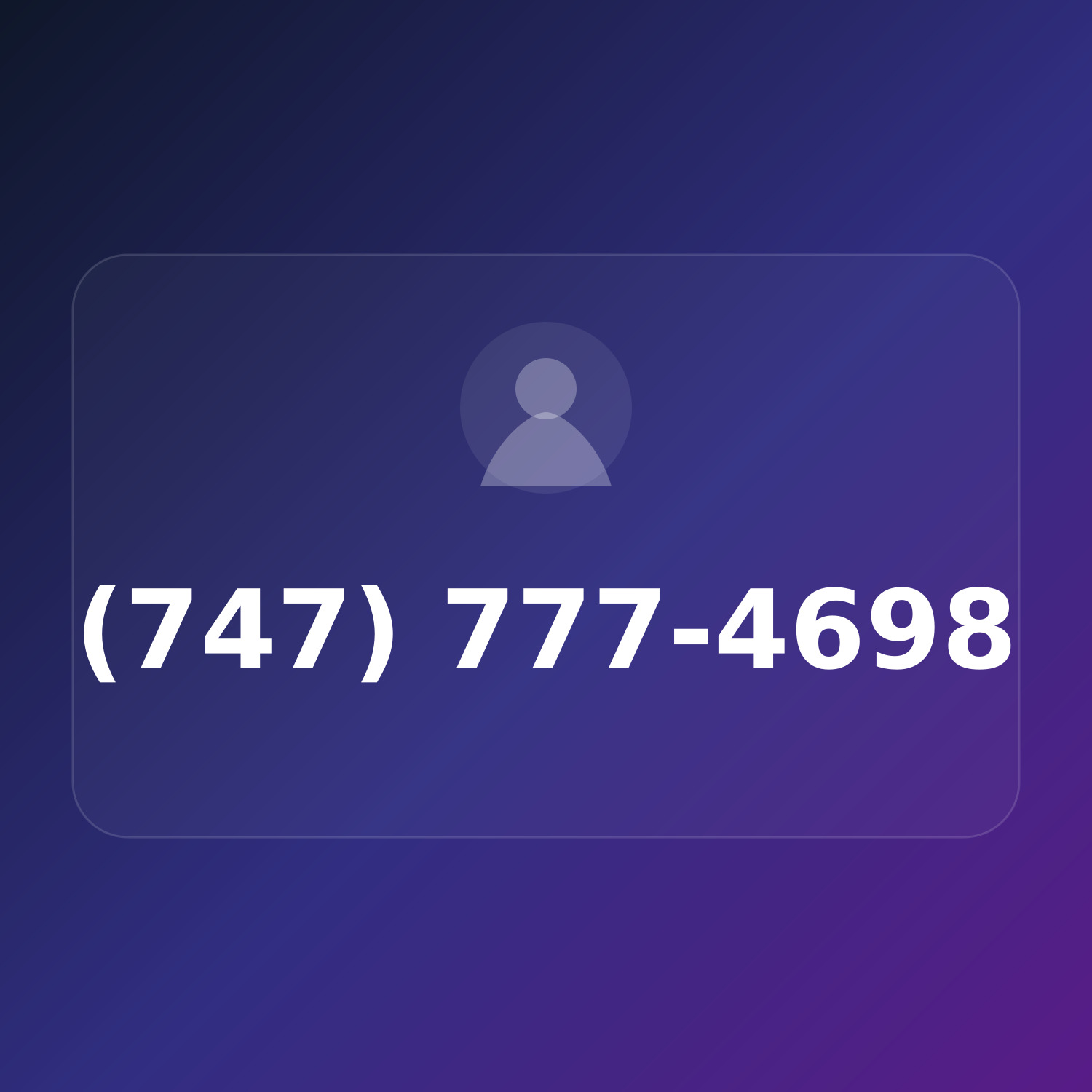 (747) 77-SHOW-8 product image