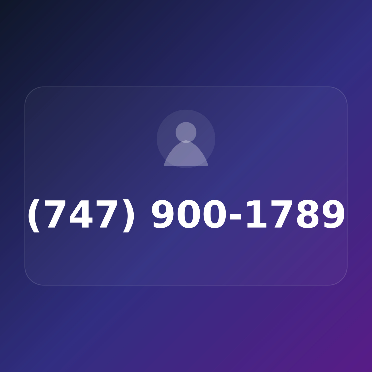 (747) 900-1789 product image