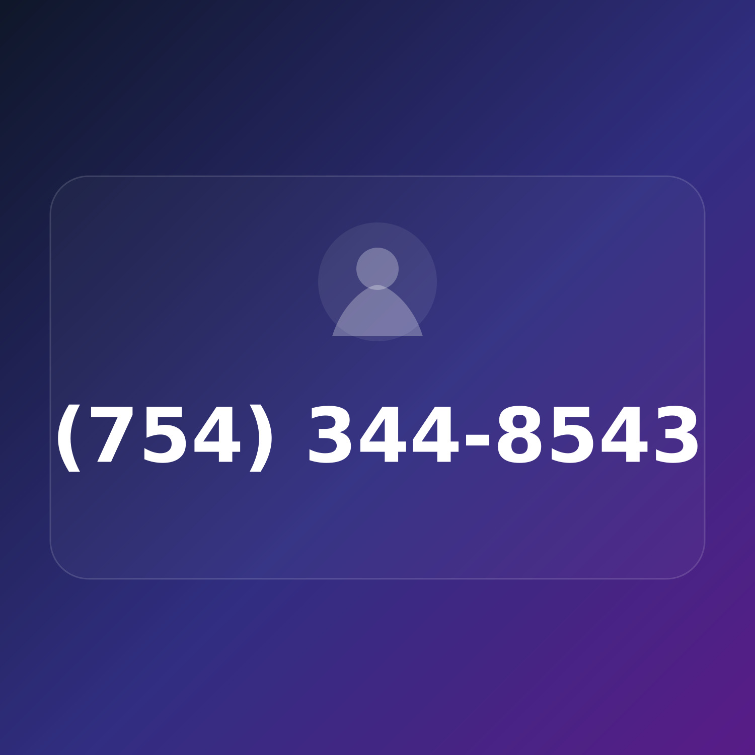 (754) 344-8543 product image