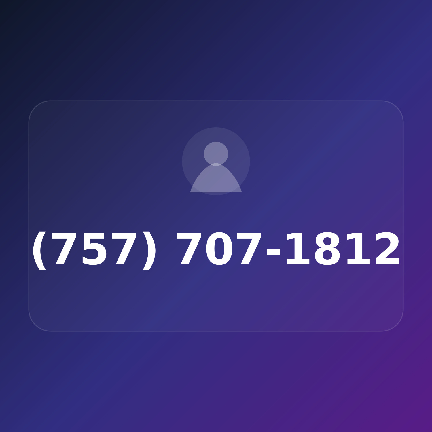 (757) 707-1812 product image