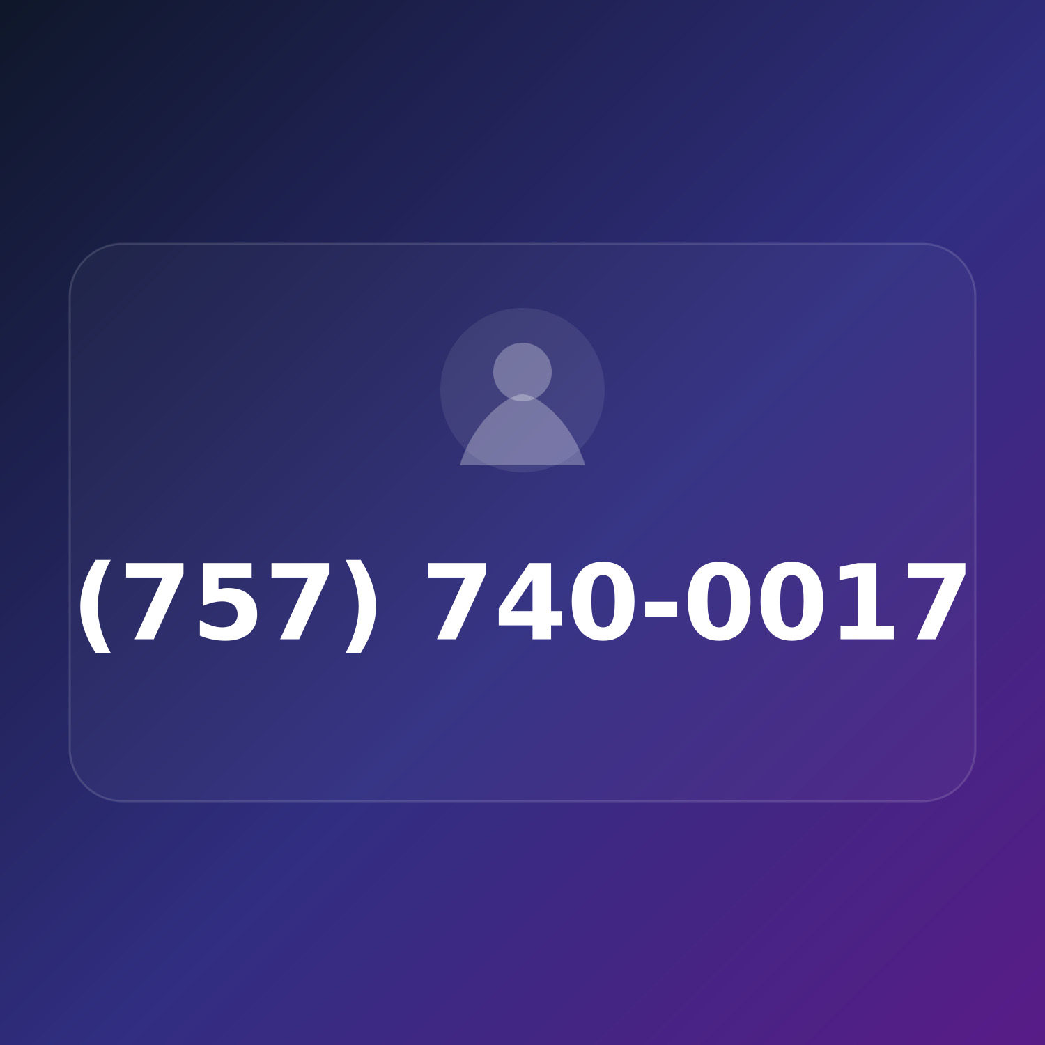(757) 740-0017 product image