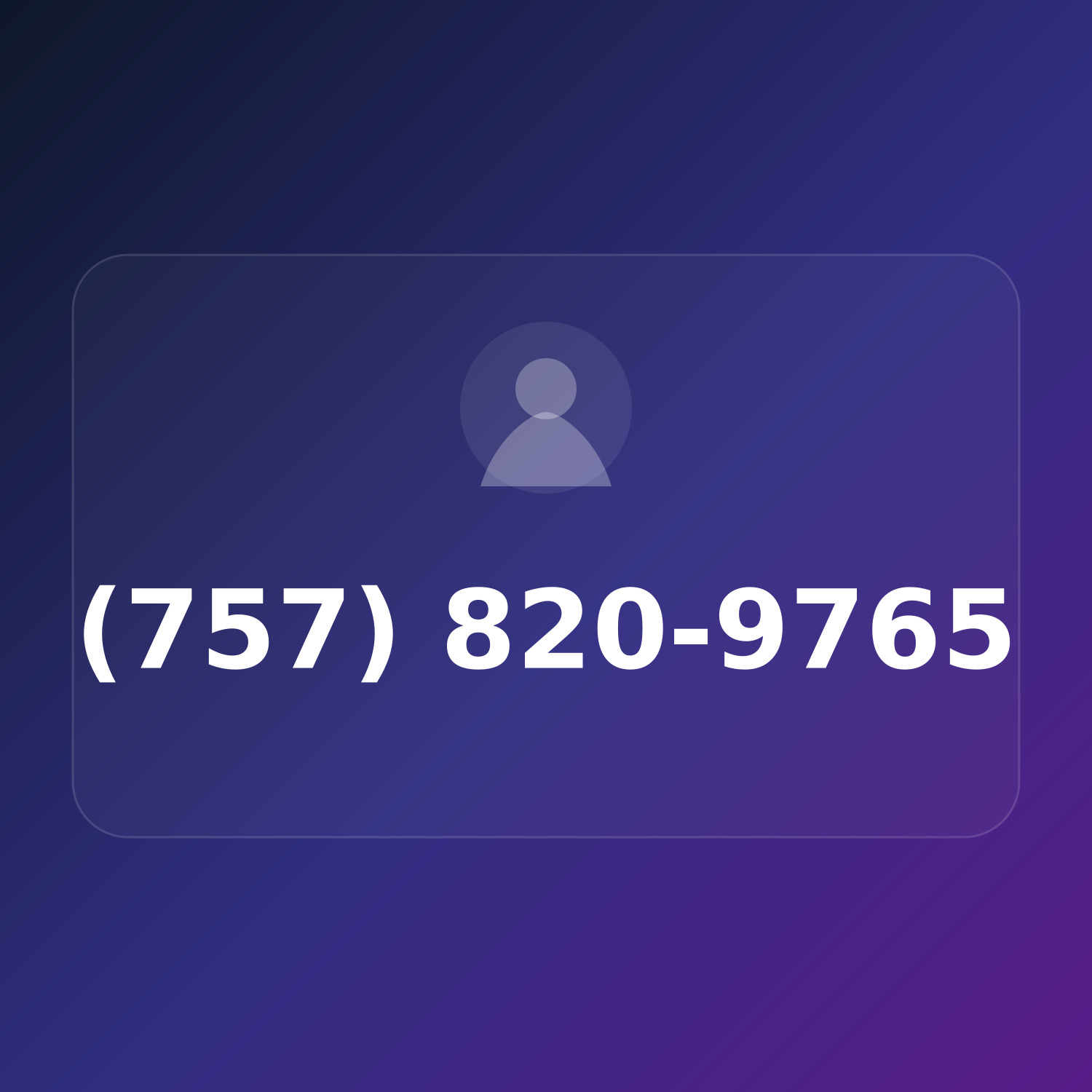 (757) 820-9765 product image