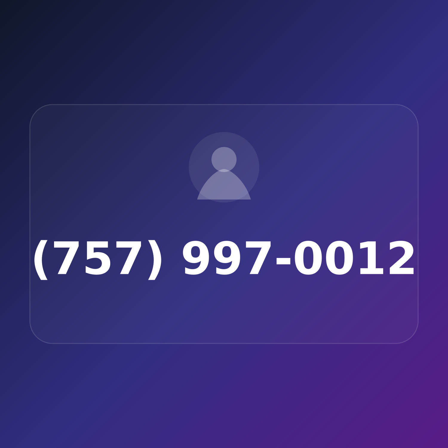(757) 997-0012 product image