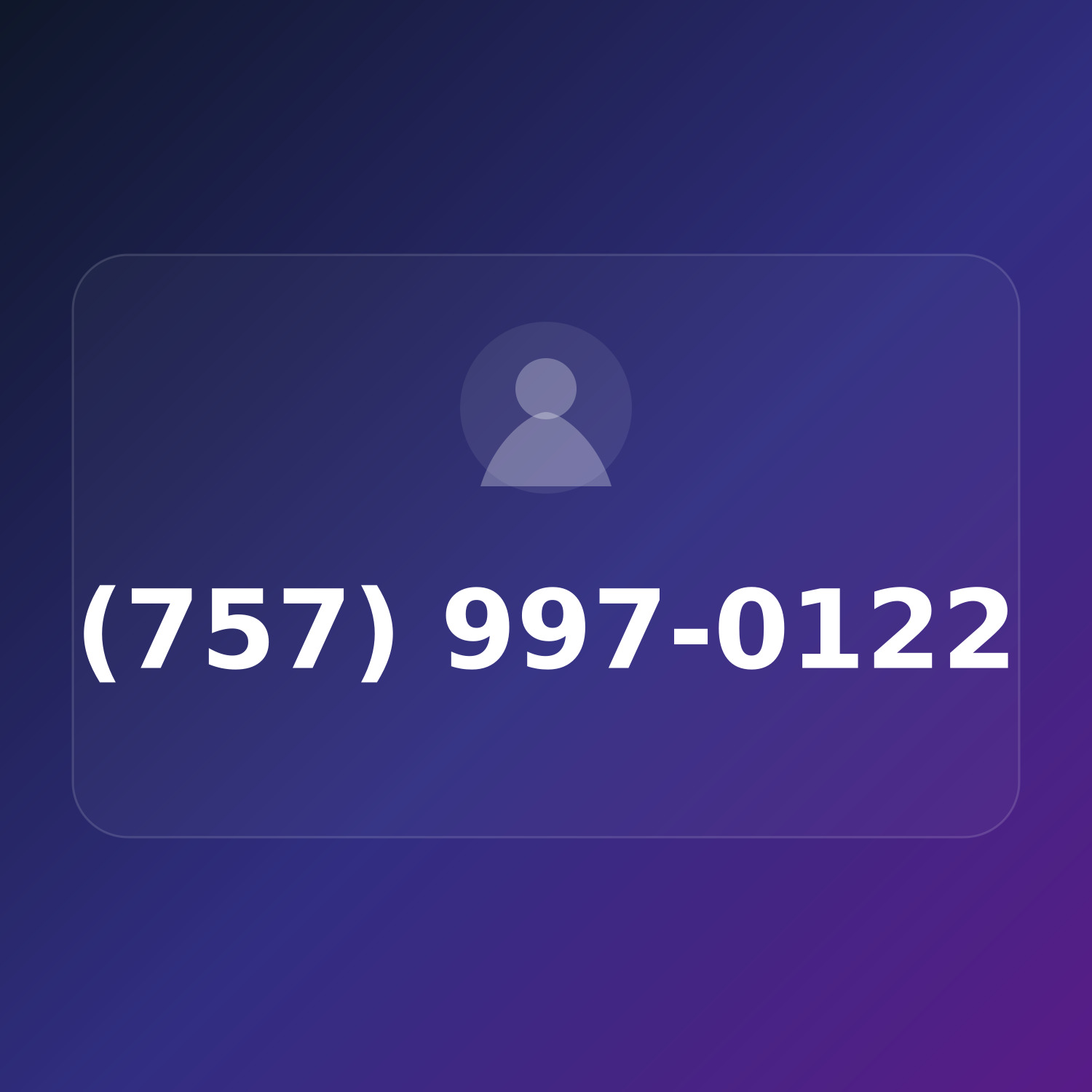 (757) 997-0122 product image