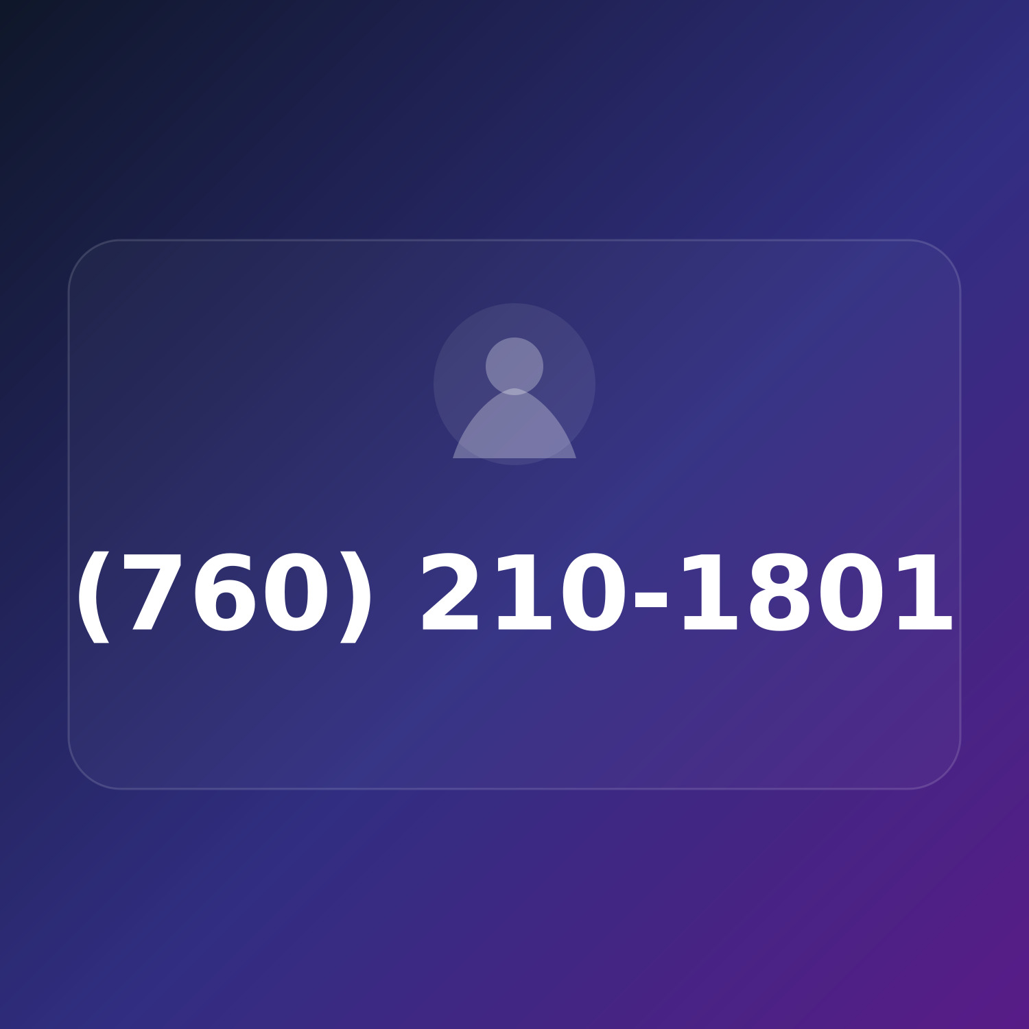 (760) 210-1801 product image