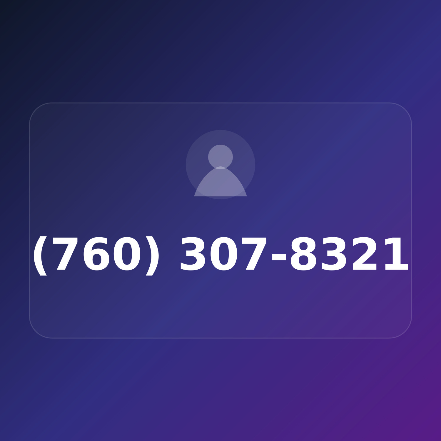 (760) 307-8321 product image