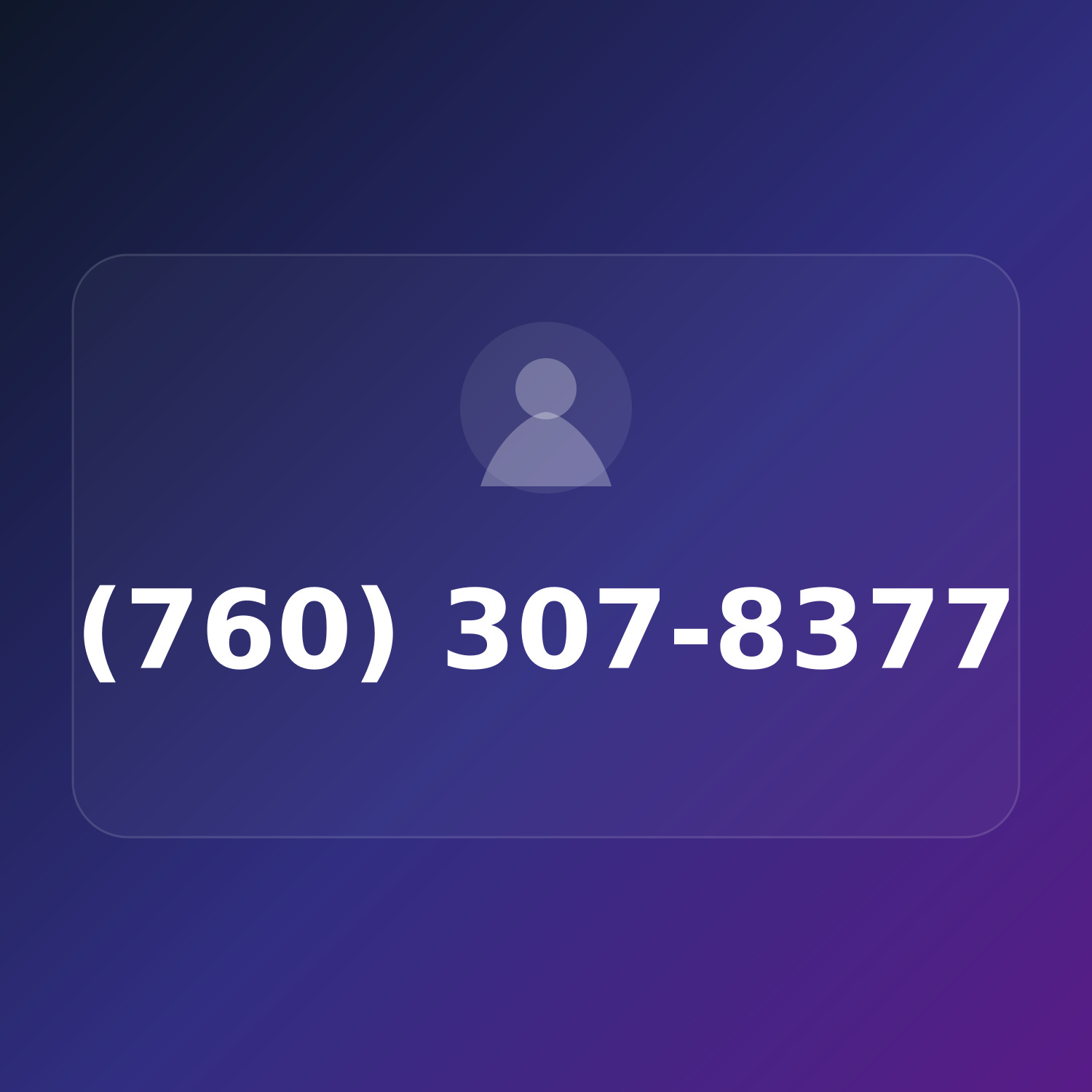 (760) 307-8377 product image