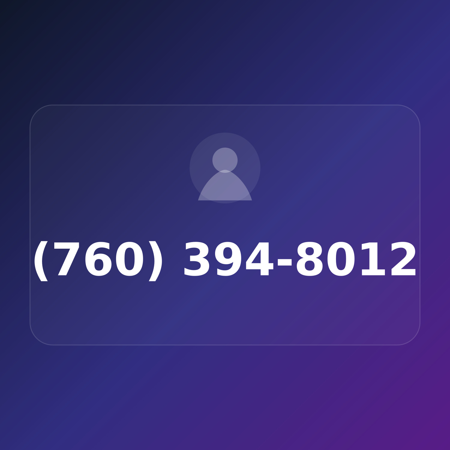 (760) 394-8012 product image