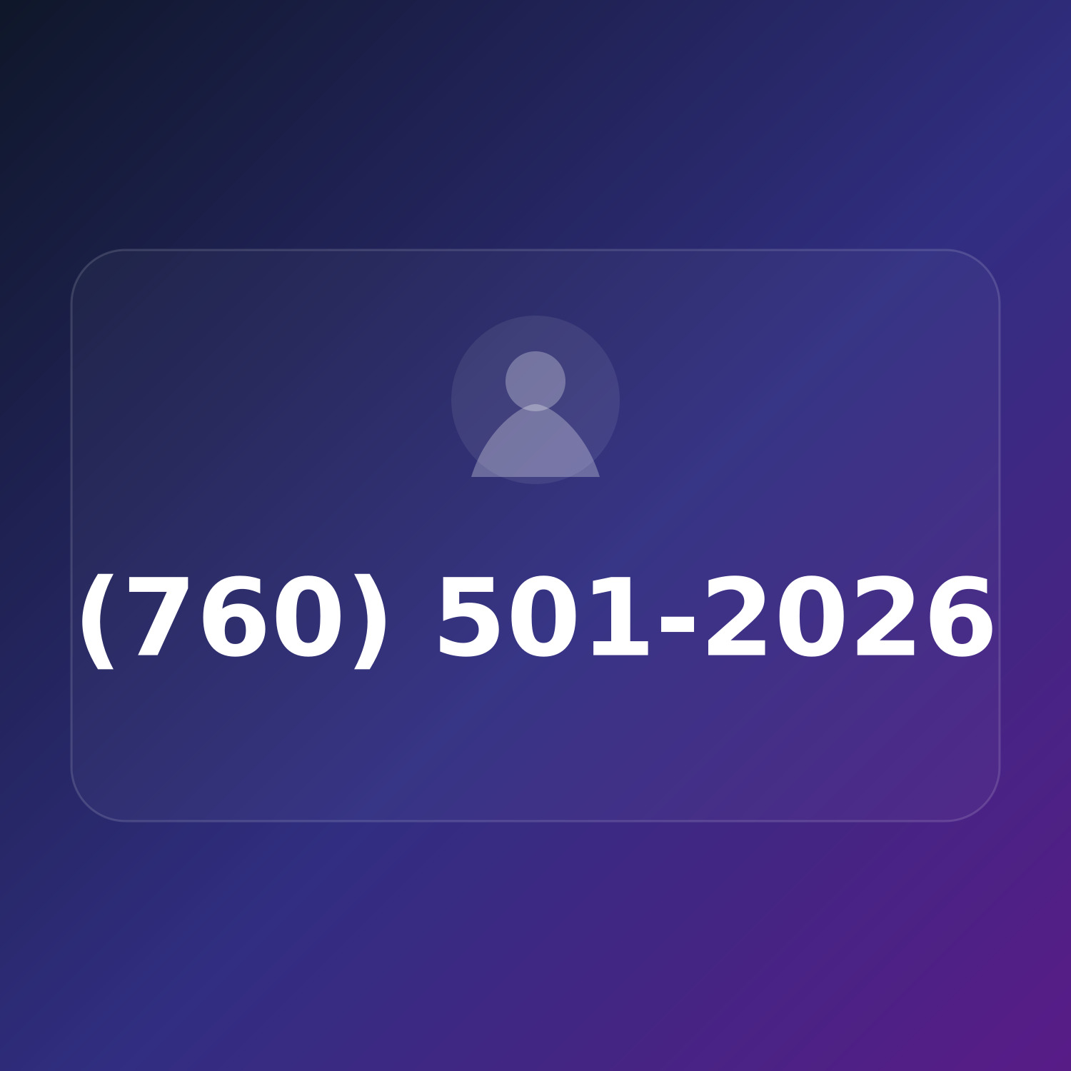 (760) 501-2026 product image