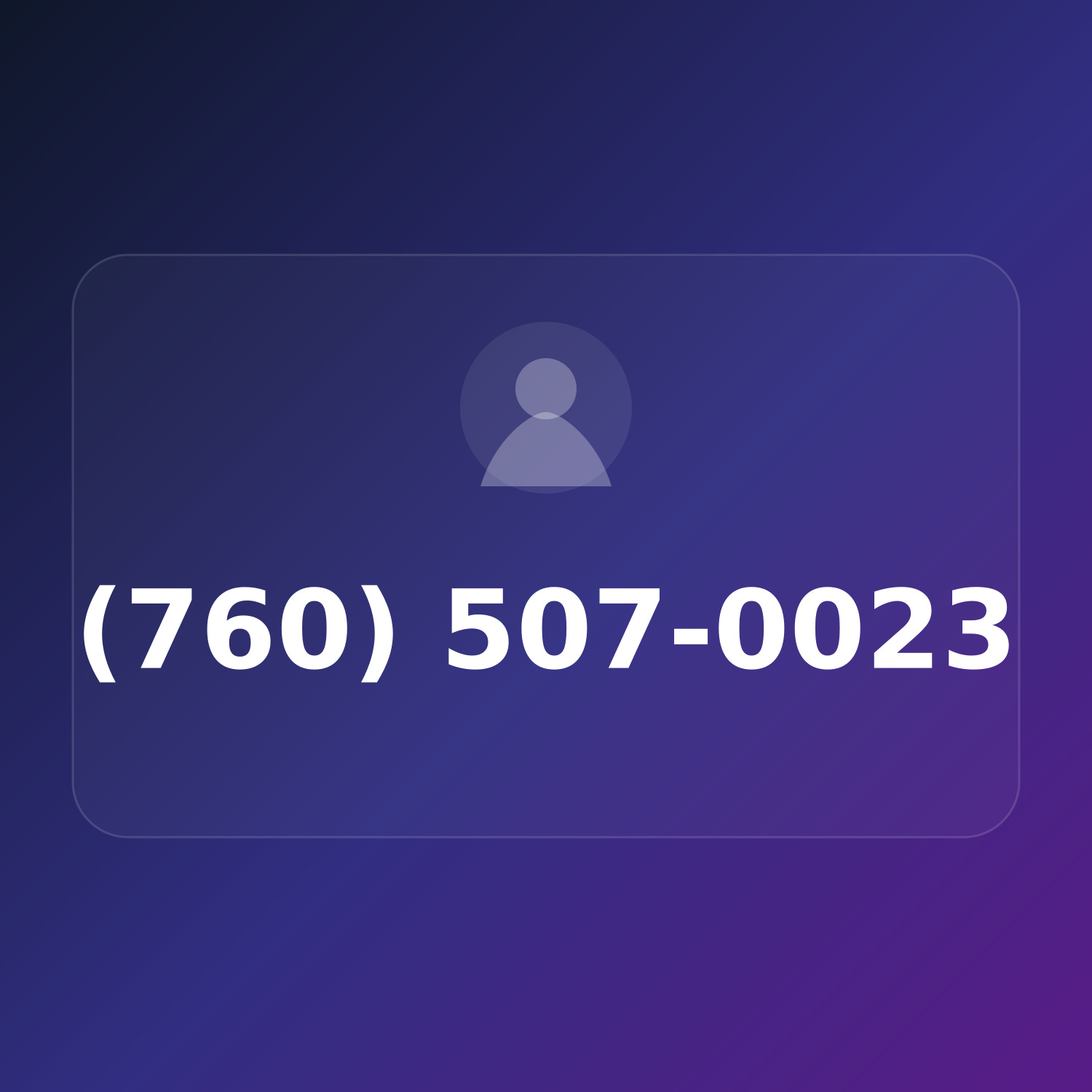(760) 507-0023 product image