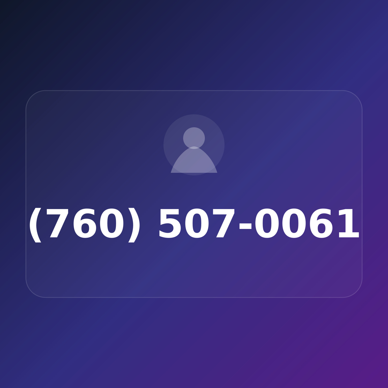 (760) 507-0061 product image