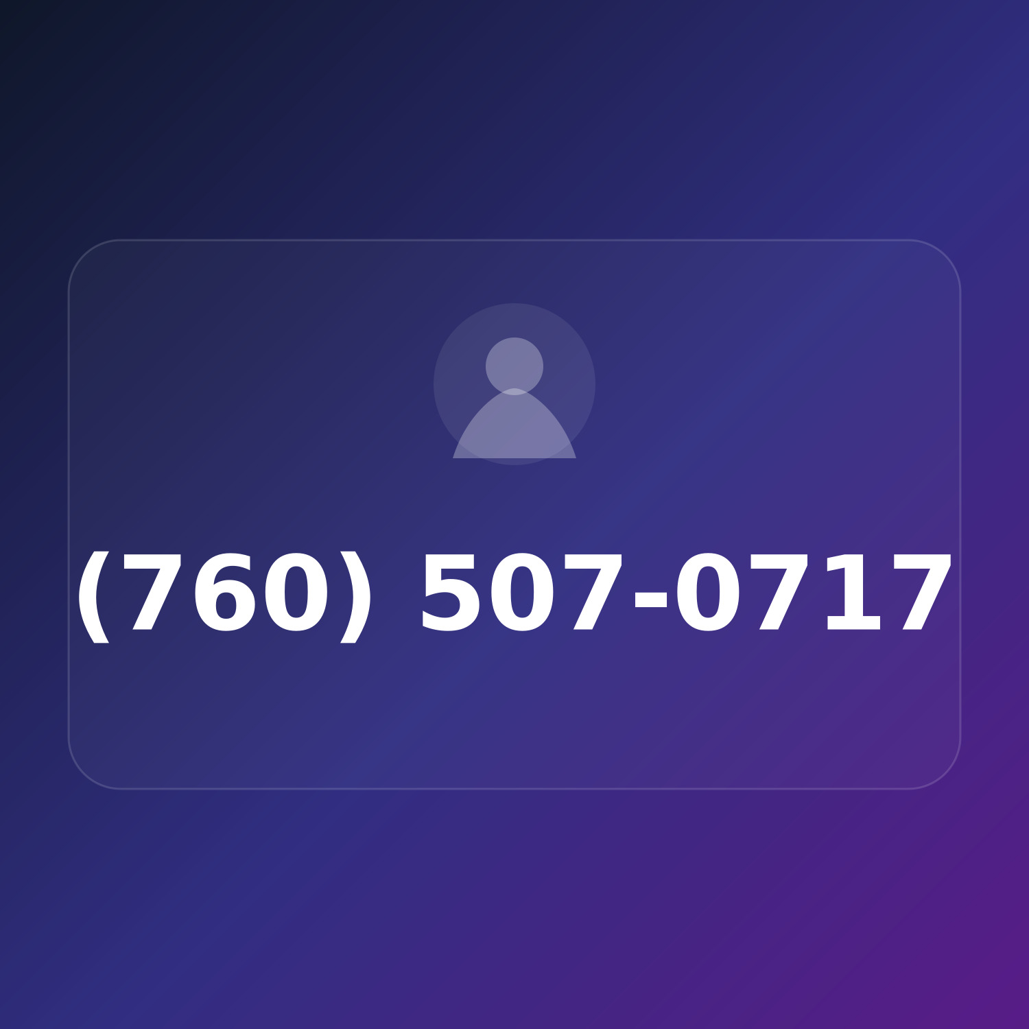 (760) 507-0717 product image