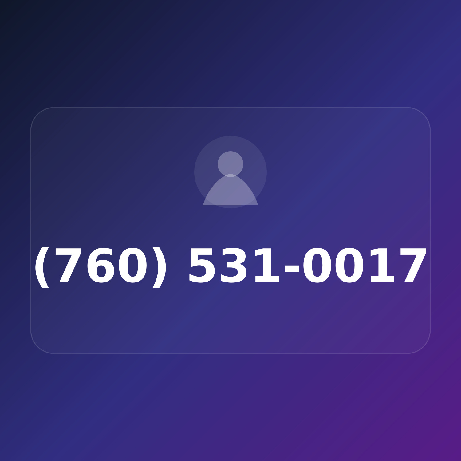 (760) 531-0017 product image