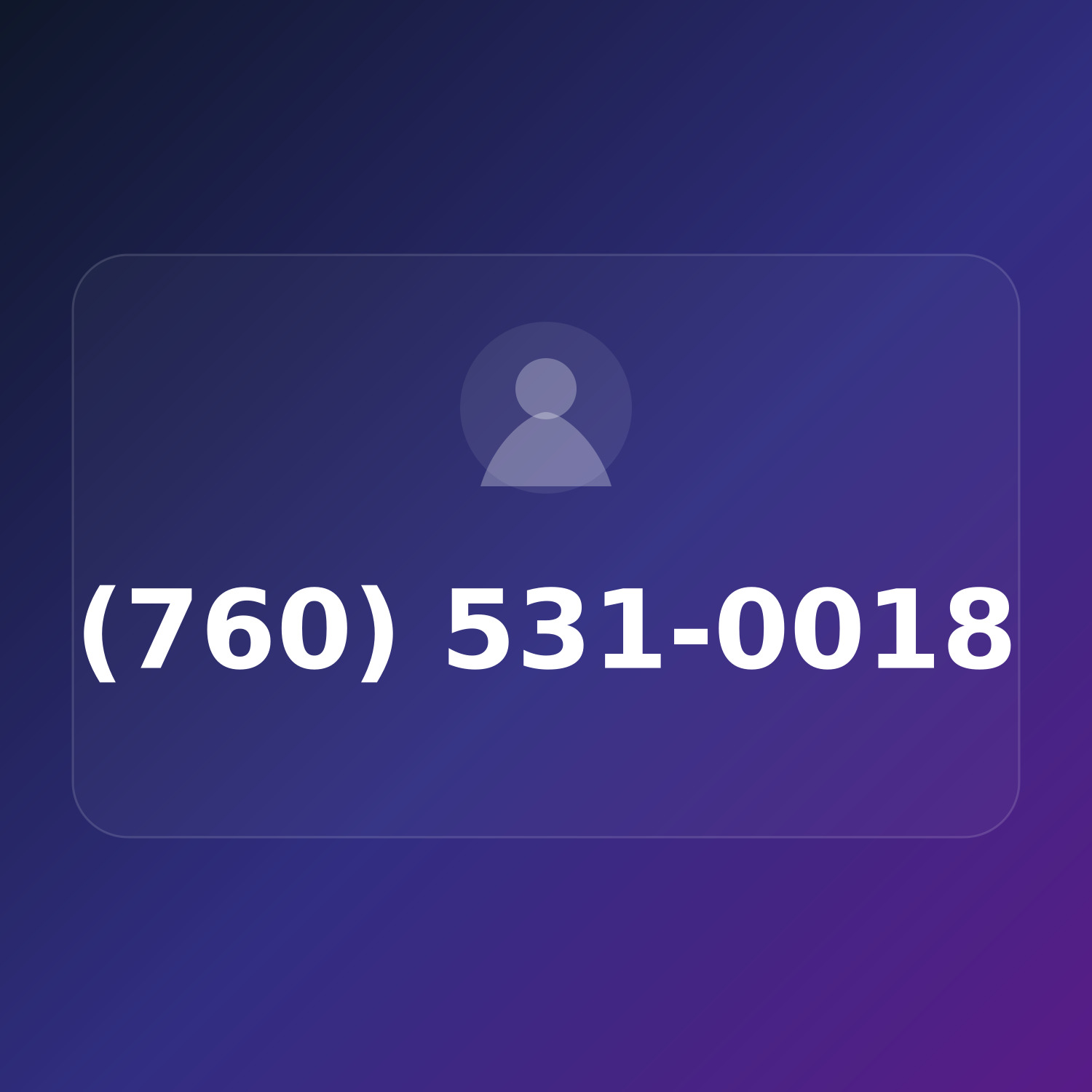 (760) 531-0018 product image