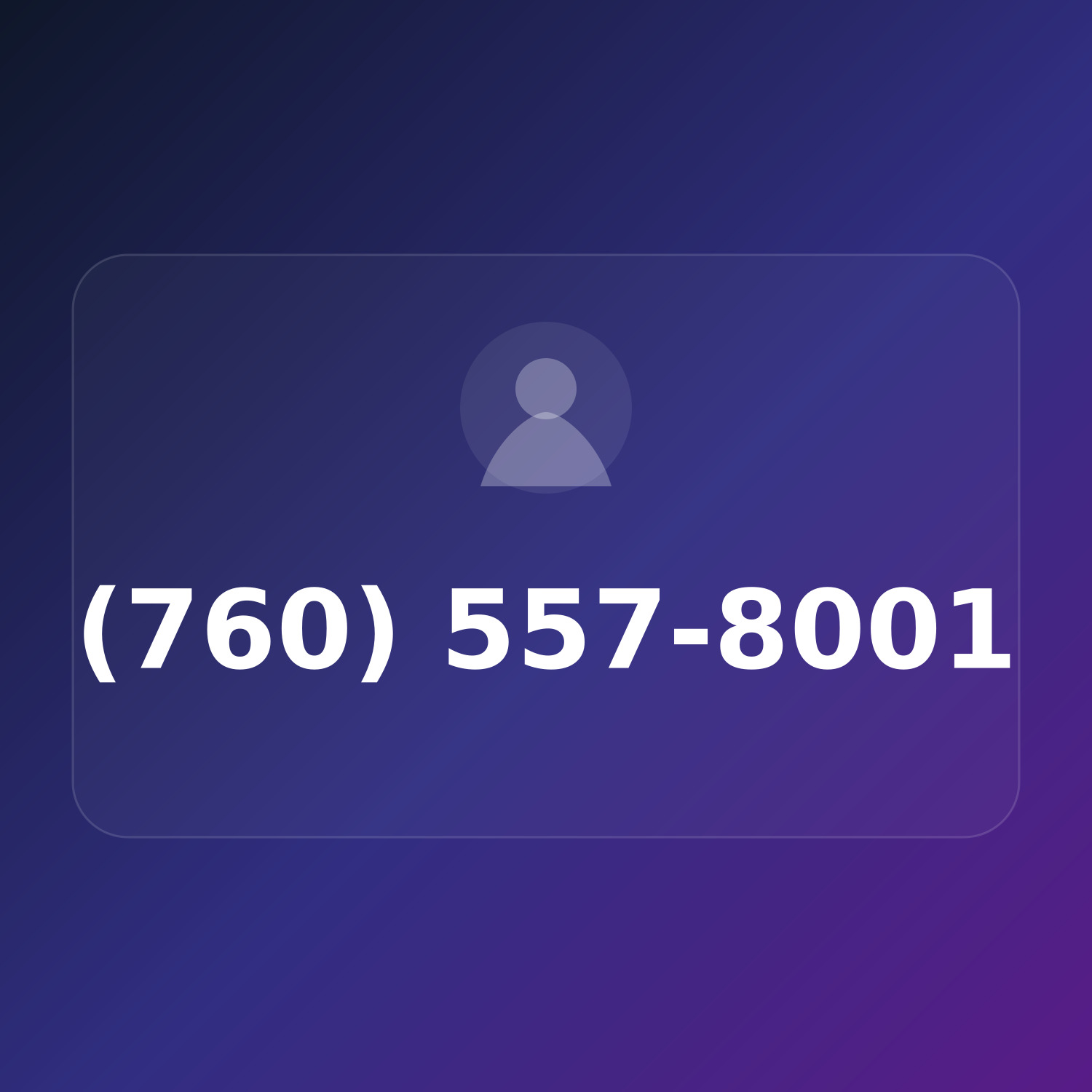 (760) 557-8001 product image