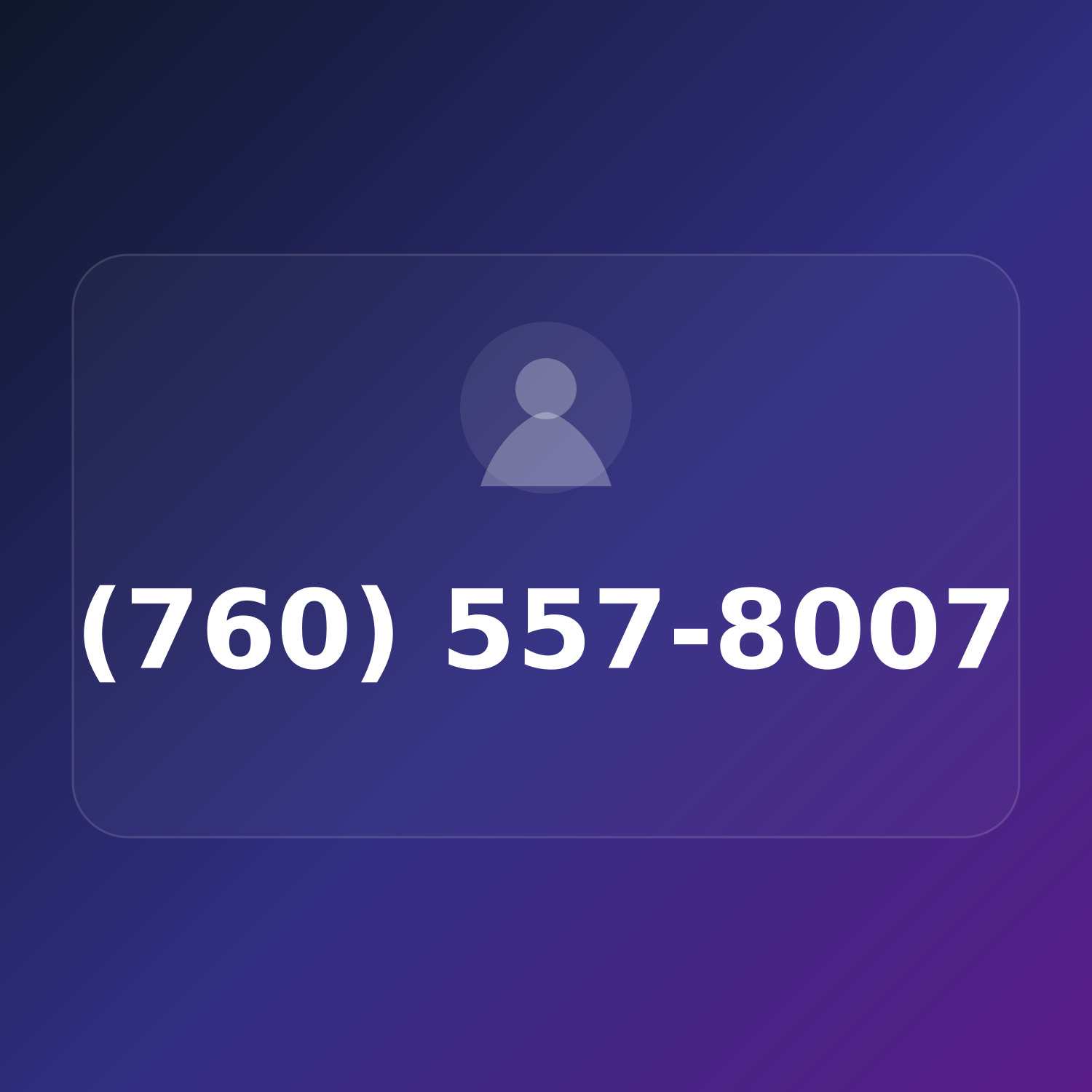(760) 557-8007 product image