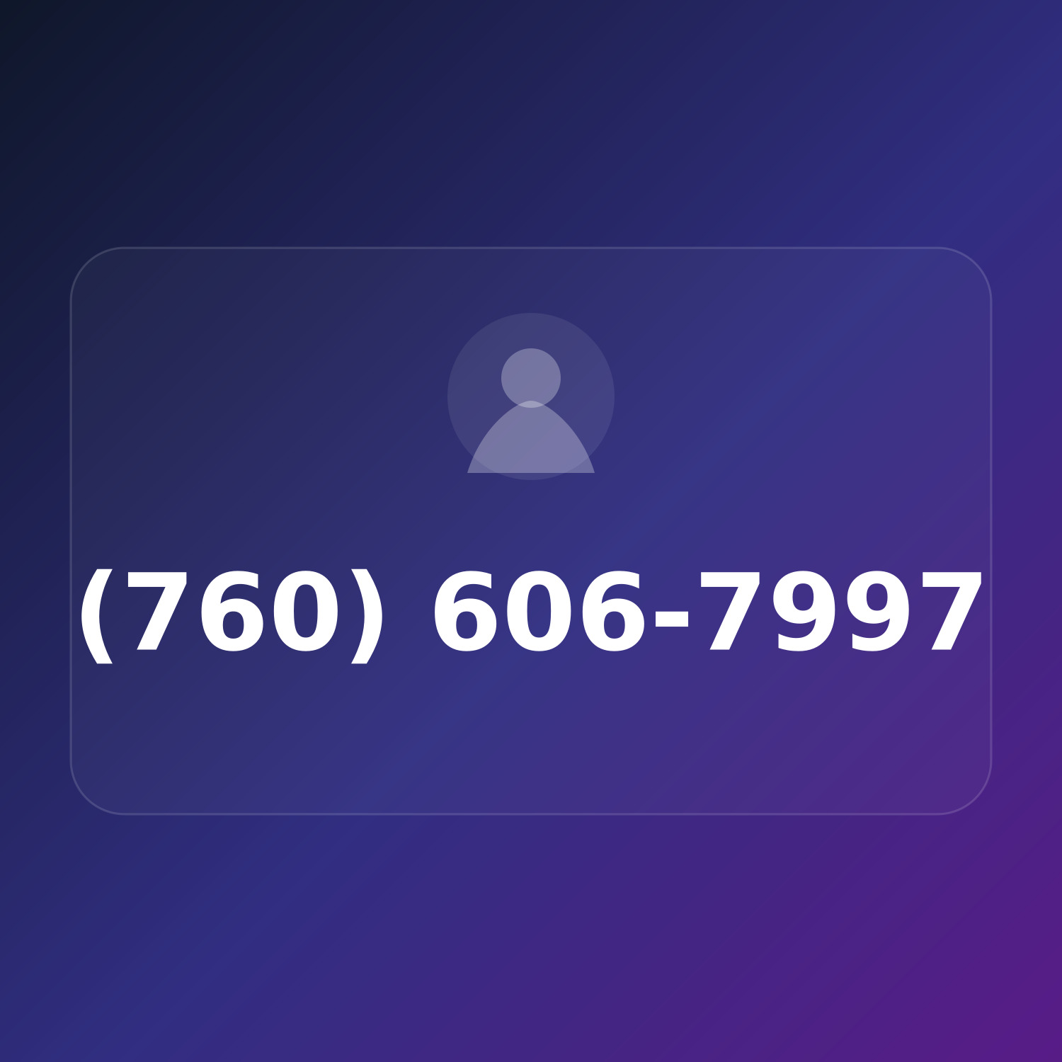 (760) 606-7997 product image