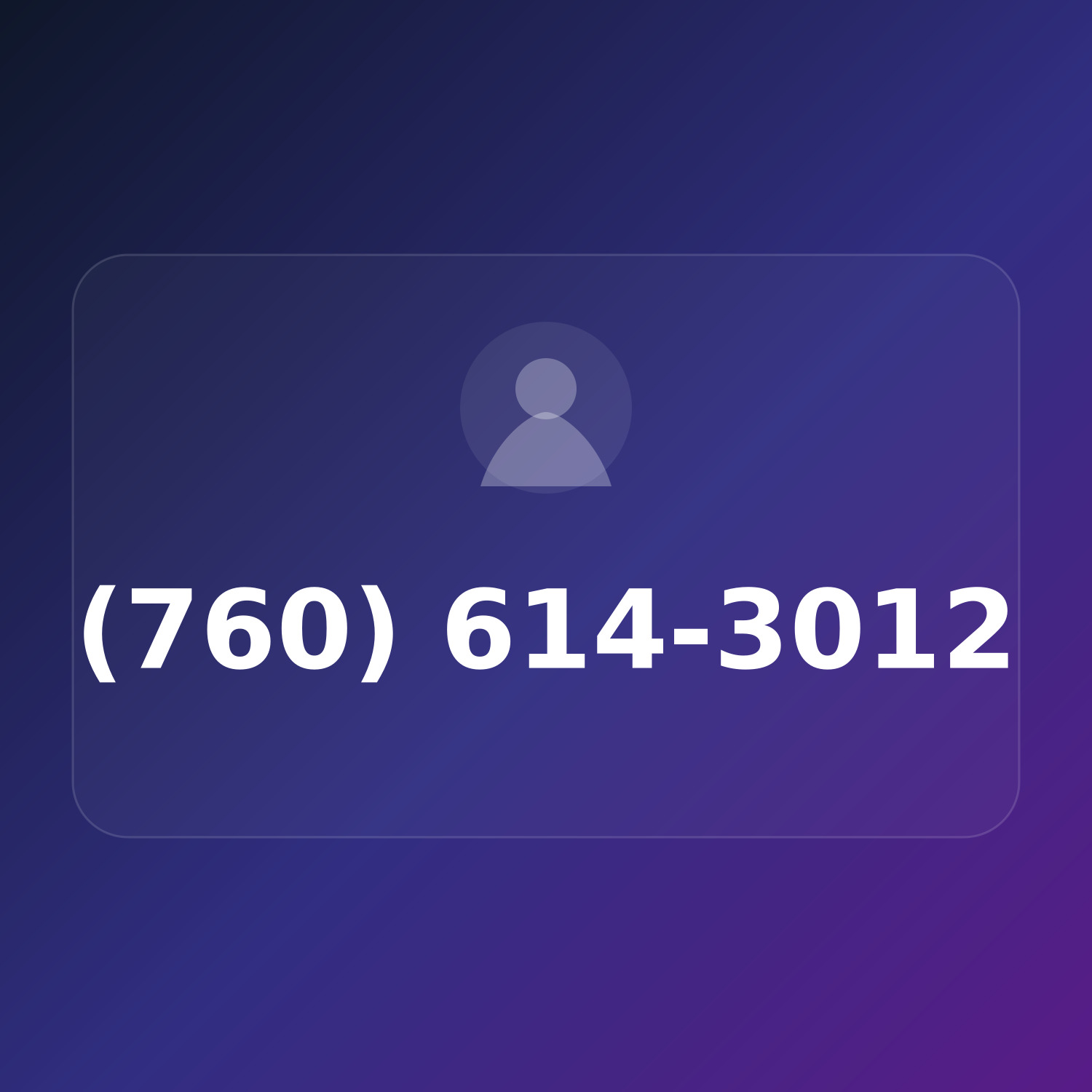 (760) 614-3012 product image
