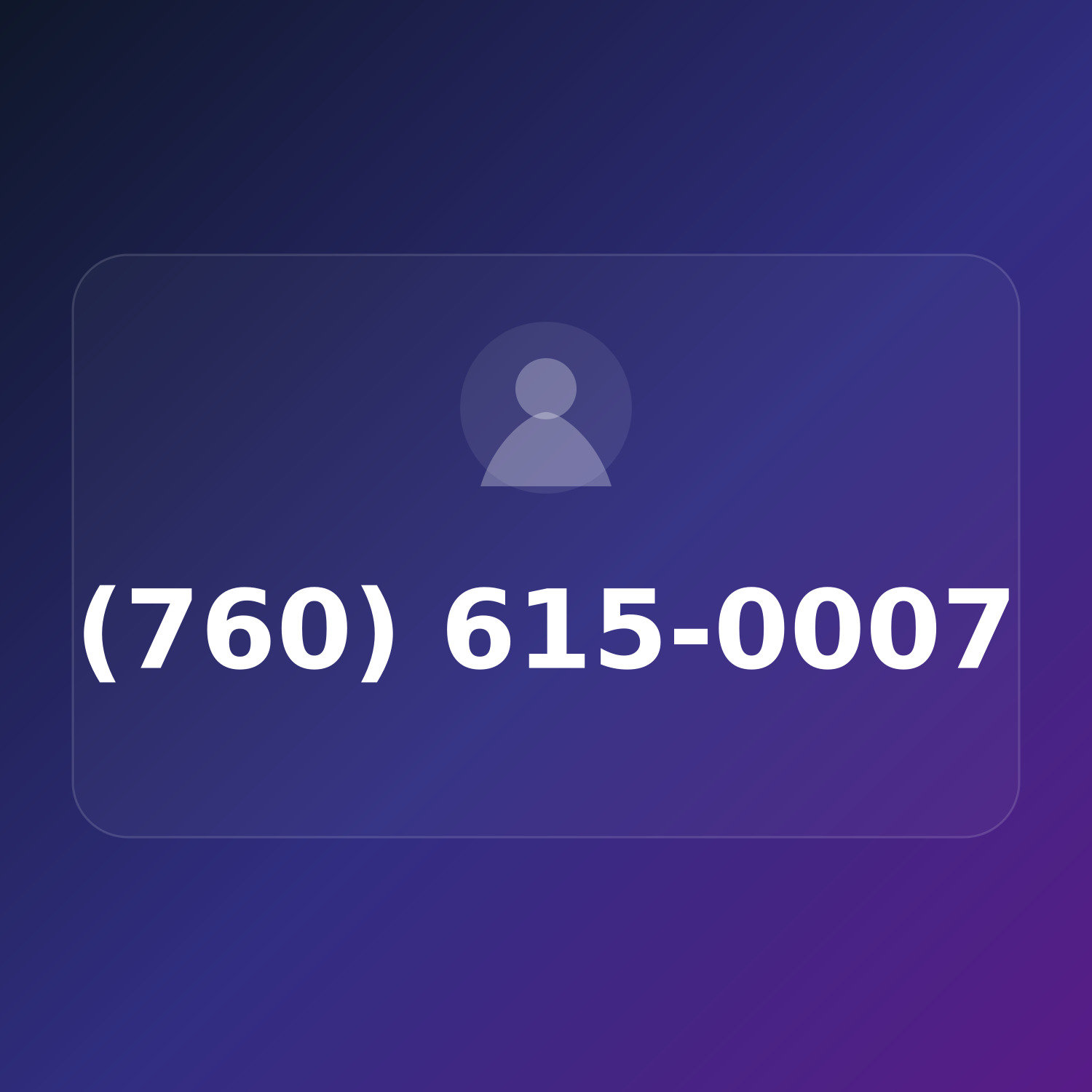 (760) 615-0007 product image