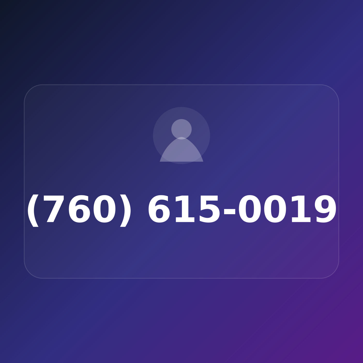 (760) 615-0019 product image