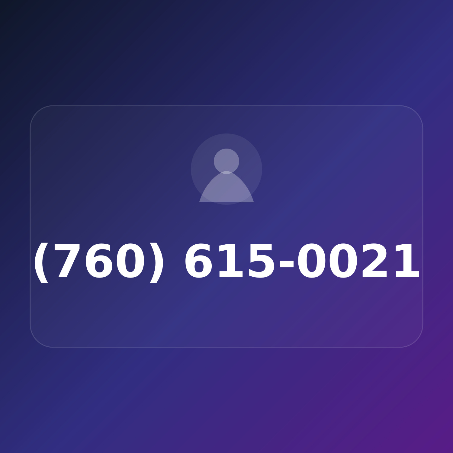 (760) 615-0021 product image