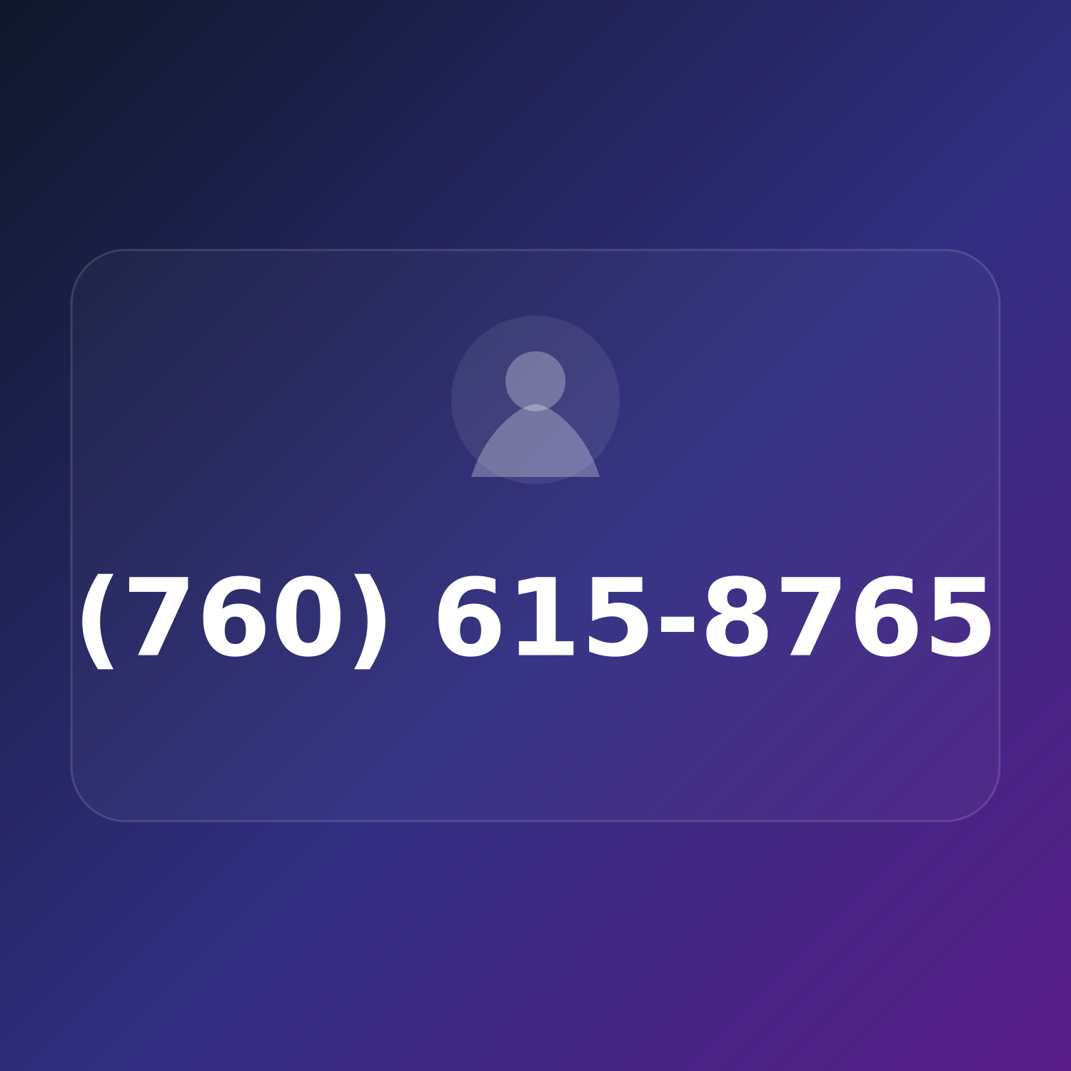 (760) 615-8765 product image