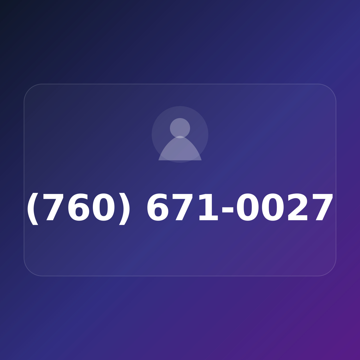 (760) 671-0027 product image
