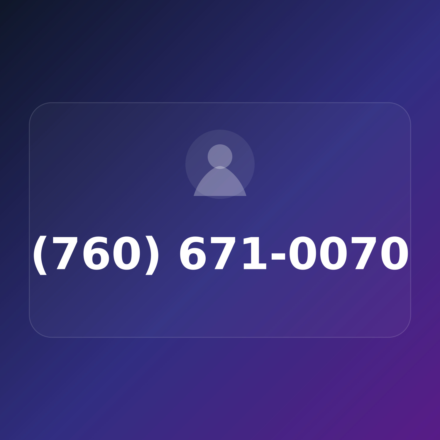 (760) 671-0070 product image