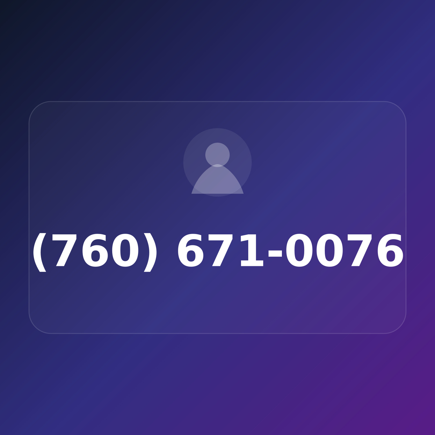 (760) 671-0076 product image