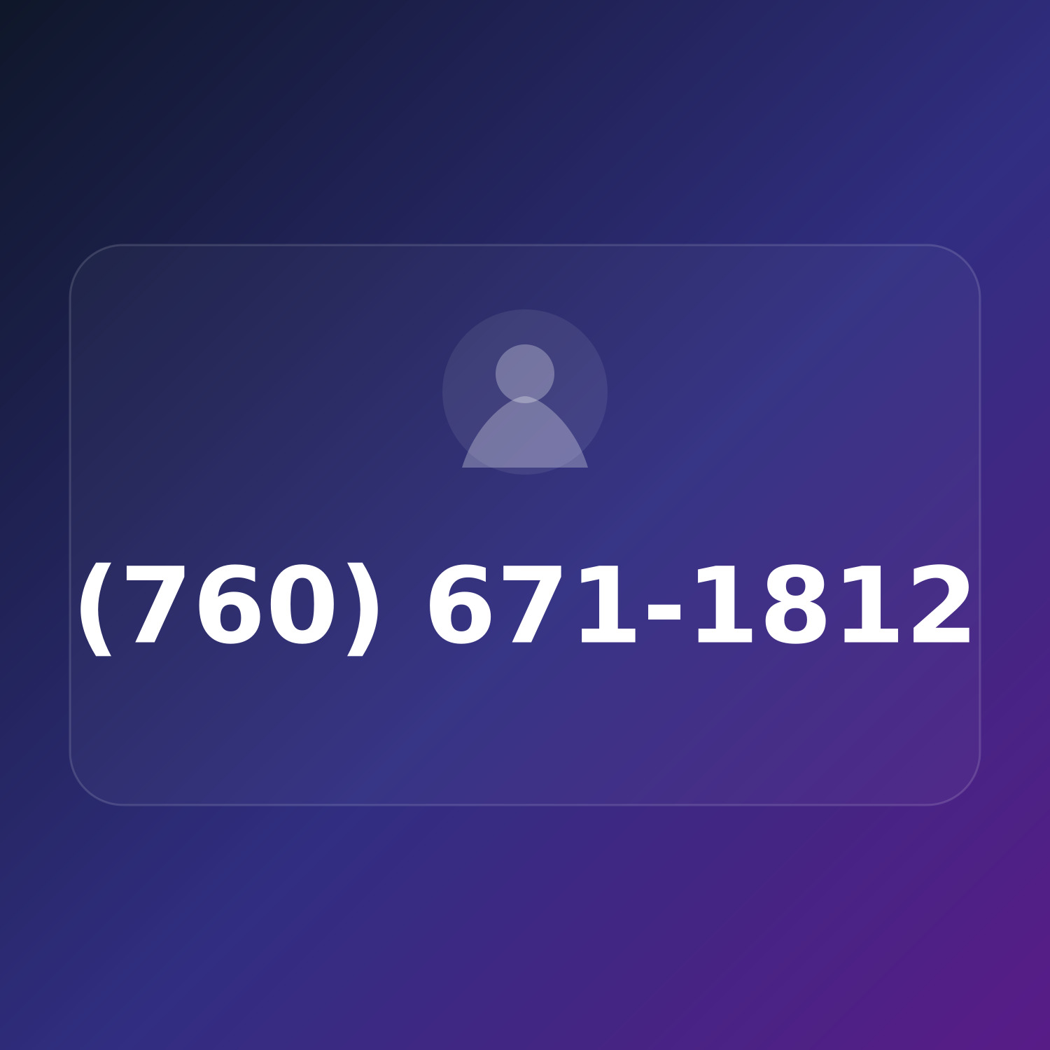 (760) 671-1812 product image