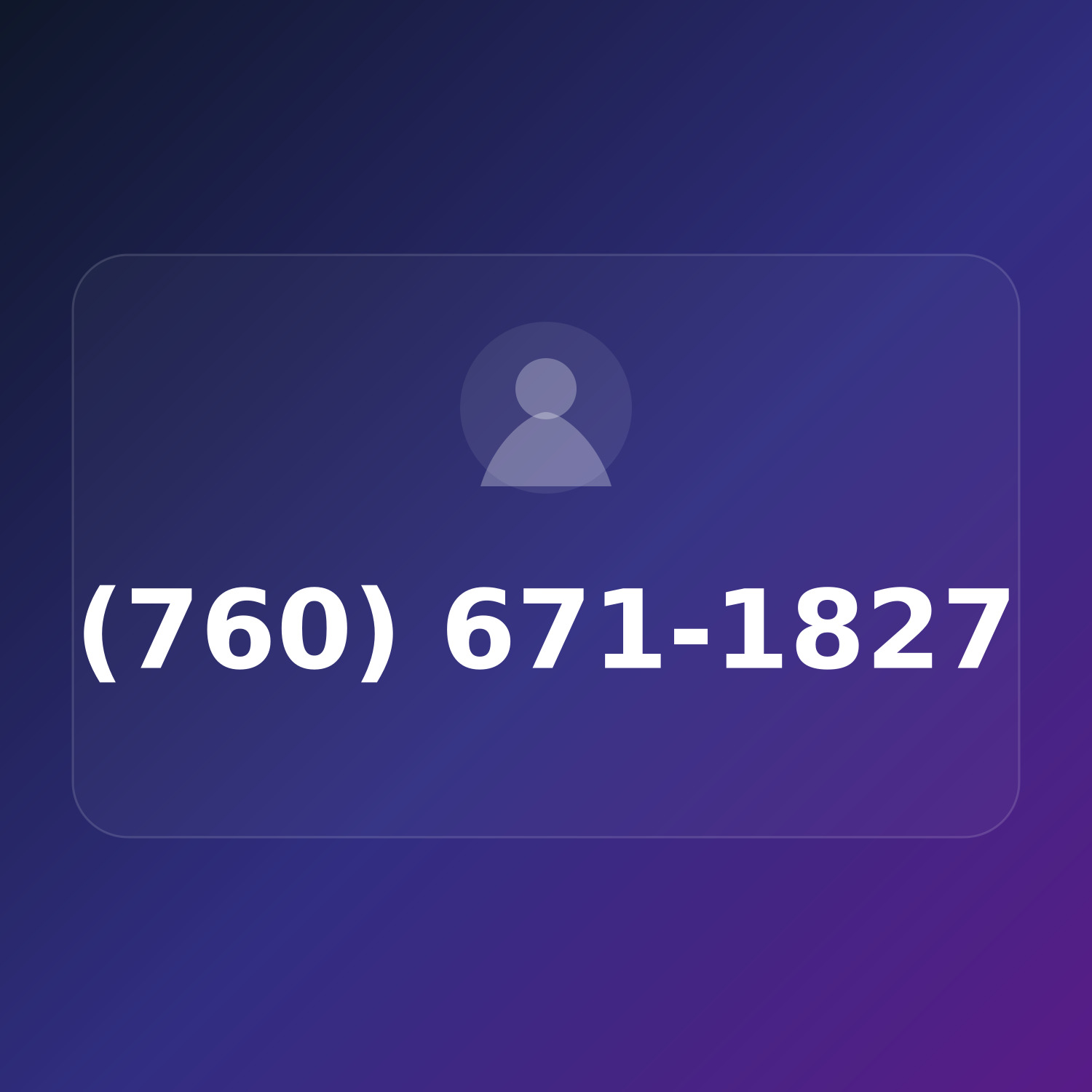(760) 671-1827 product image