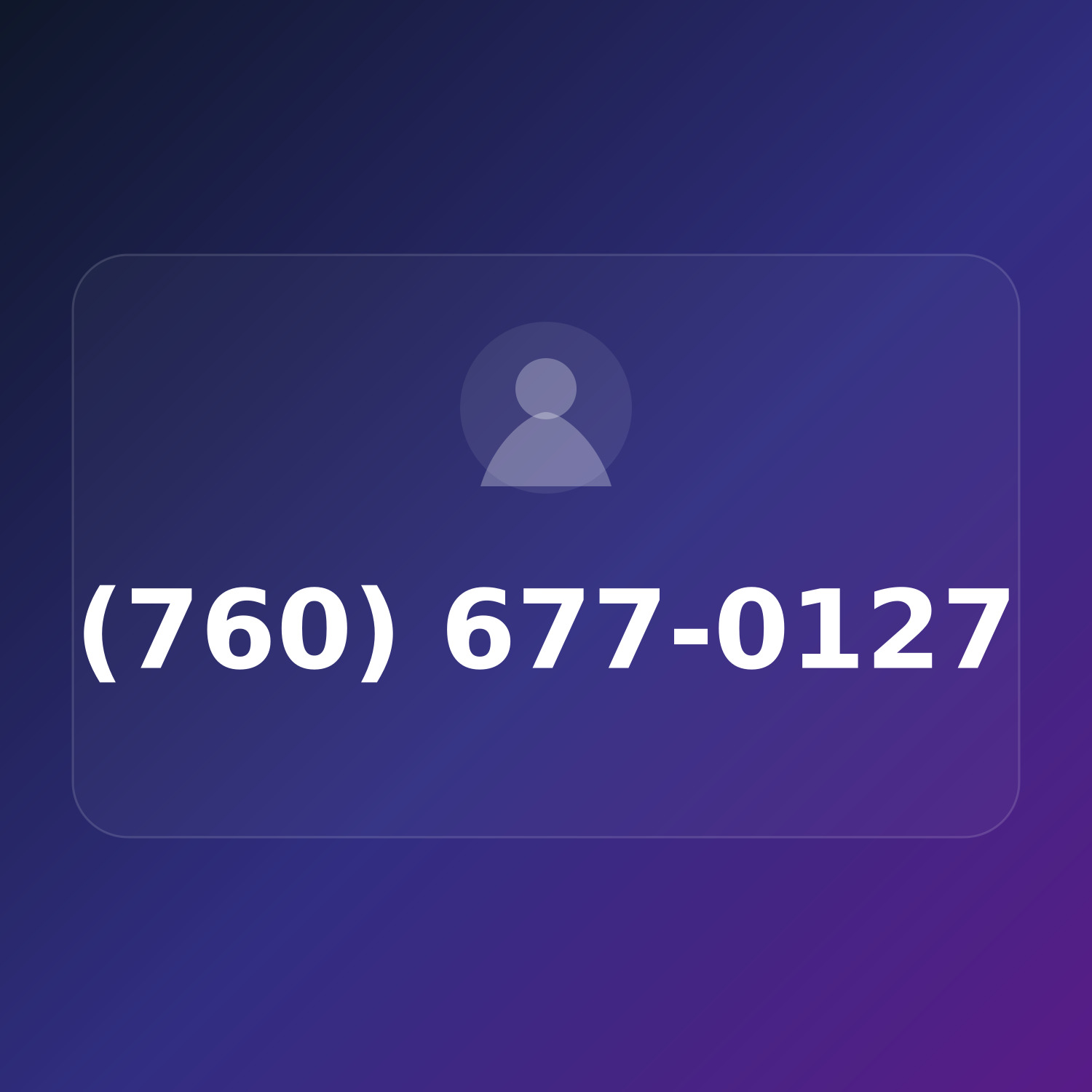 (760) 677-0127 product image