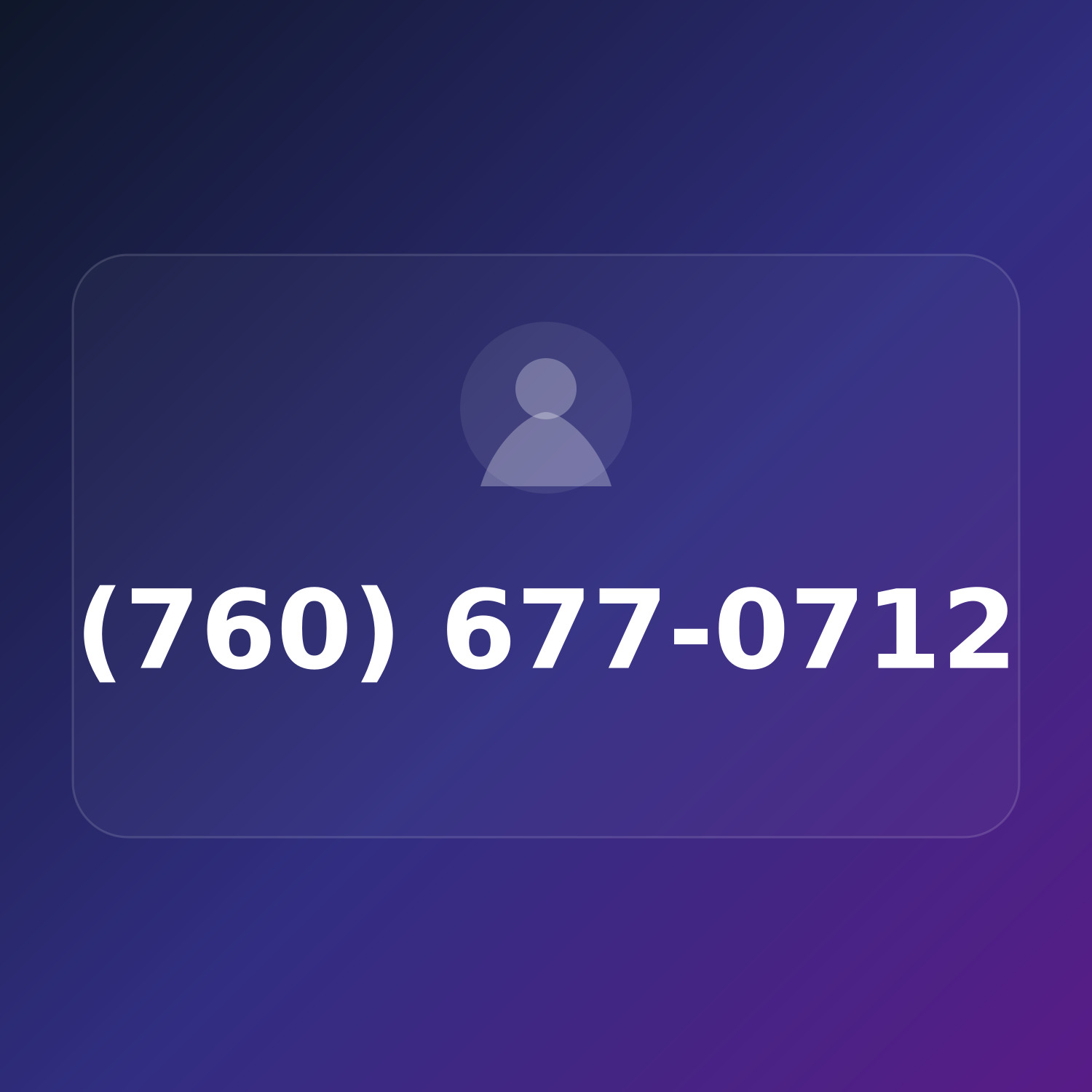 (760) 677-0712 product image