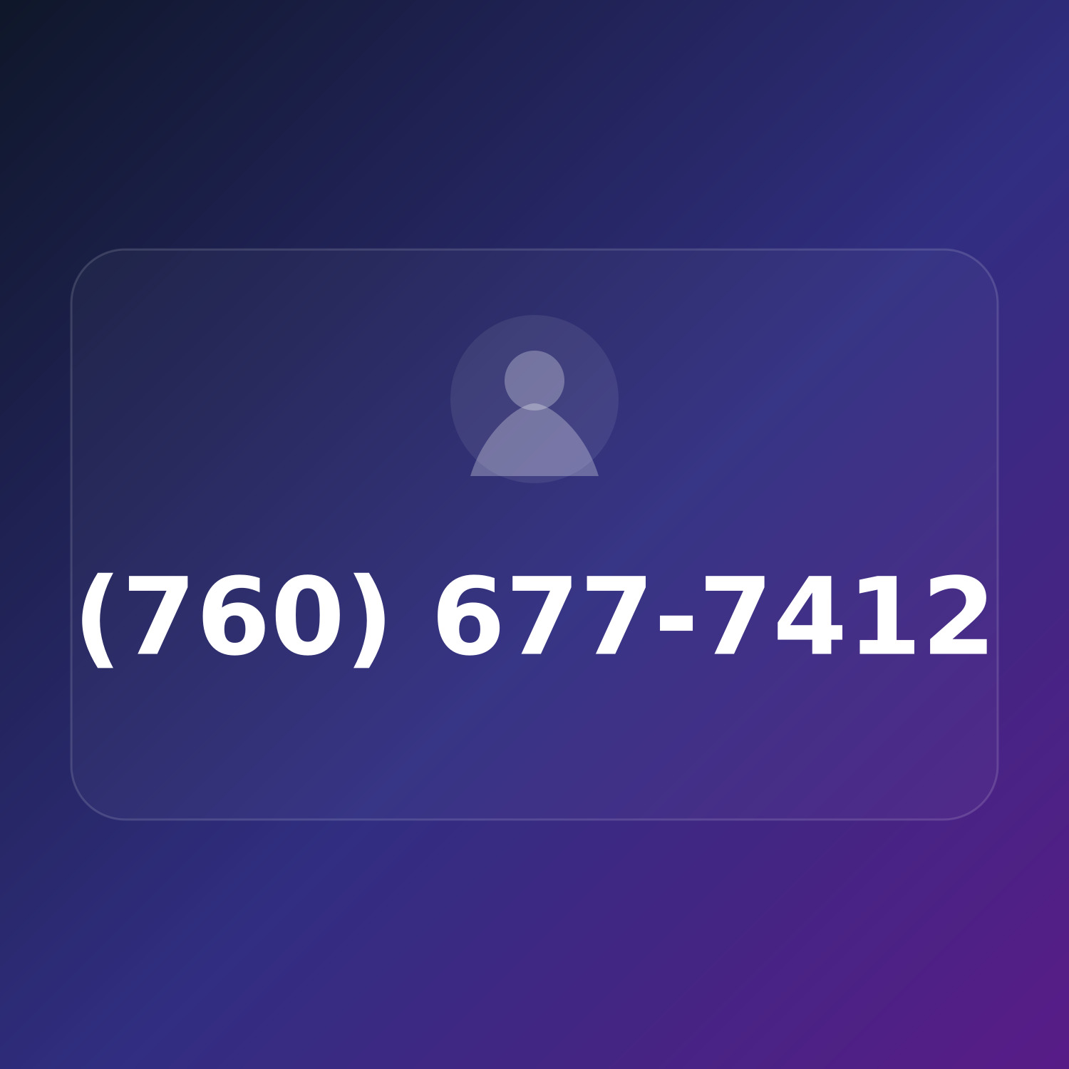 (760) 677-7412 product image