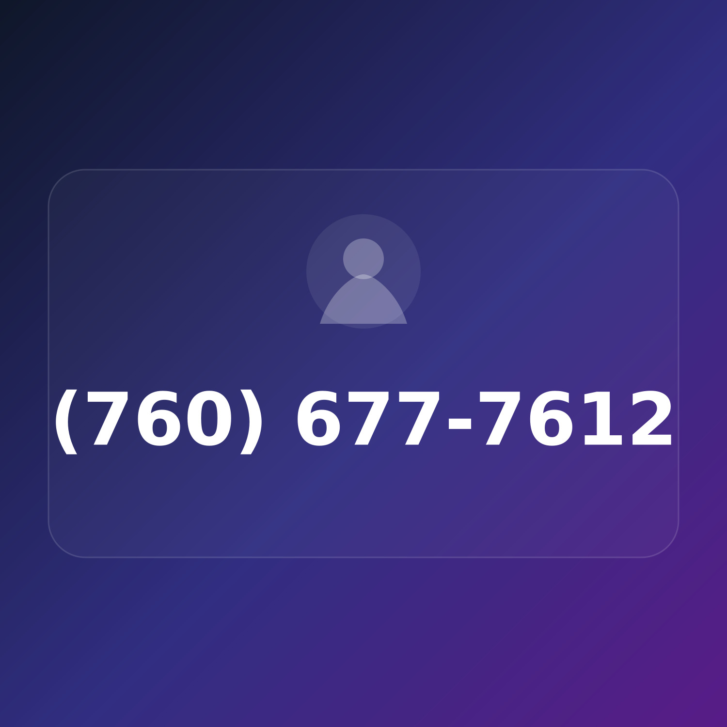 (760) 677-7612 product image