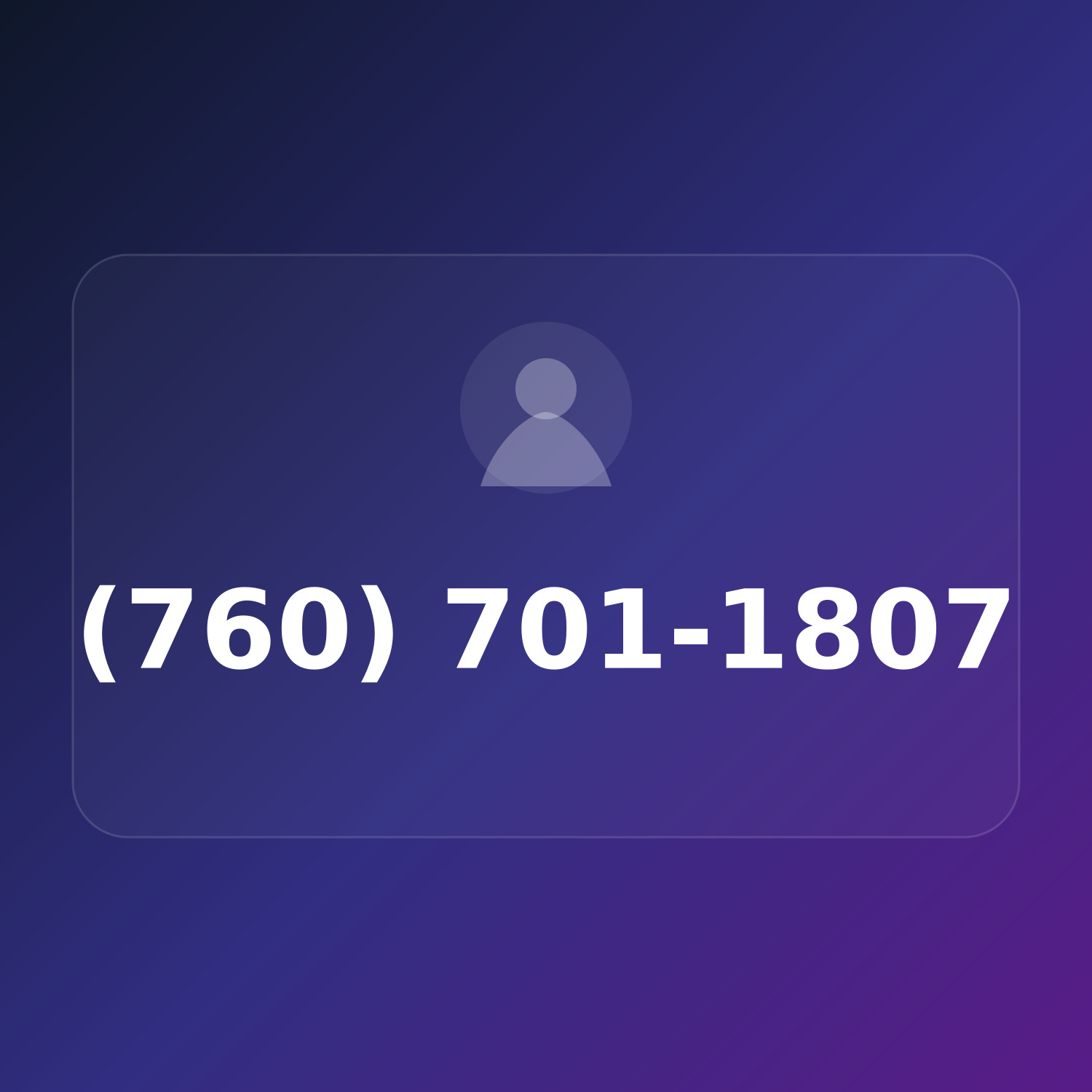 (760) 701-1807 product image