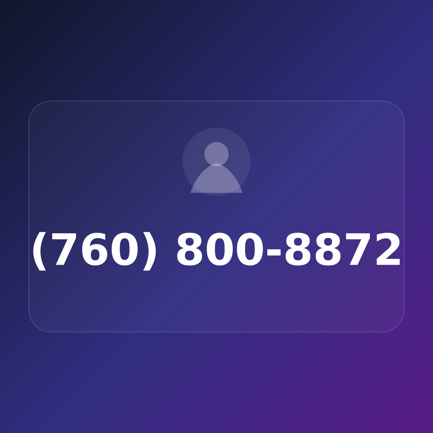 (760) 800-8872 product image