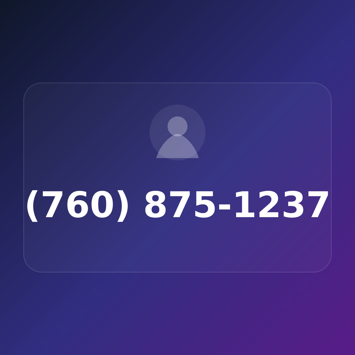 (760) 875-1237 product image