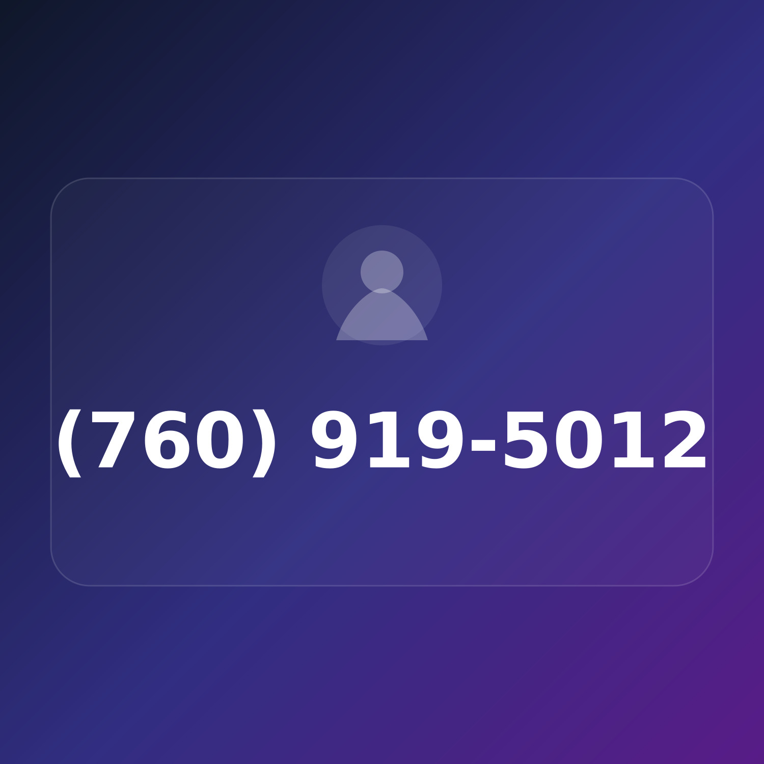 (760) 919-5012 product image
